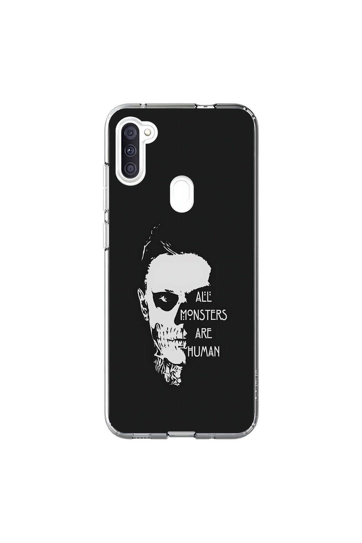 Dali Design Samsung Galaxy A11 Uyumlu Şeffaf Kılıf American Horror Story Tasarımlı