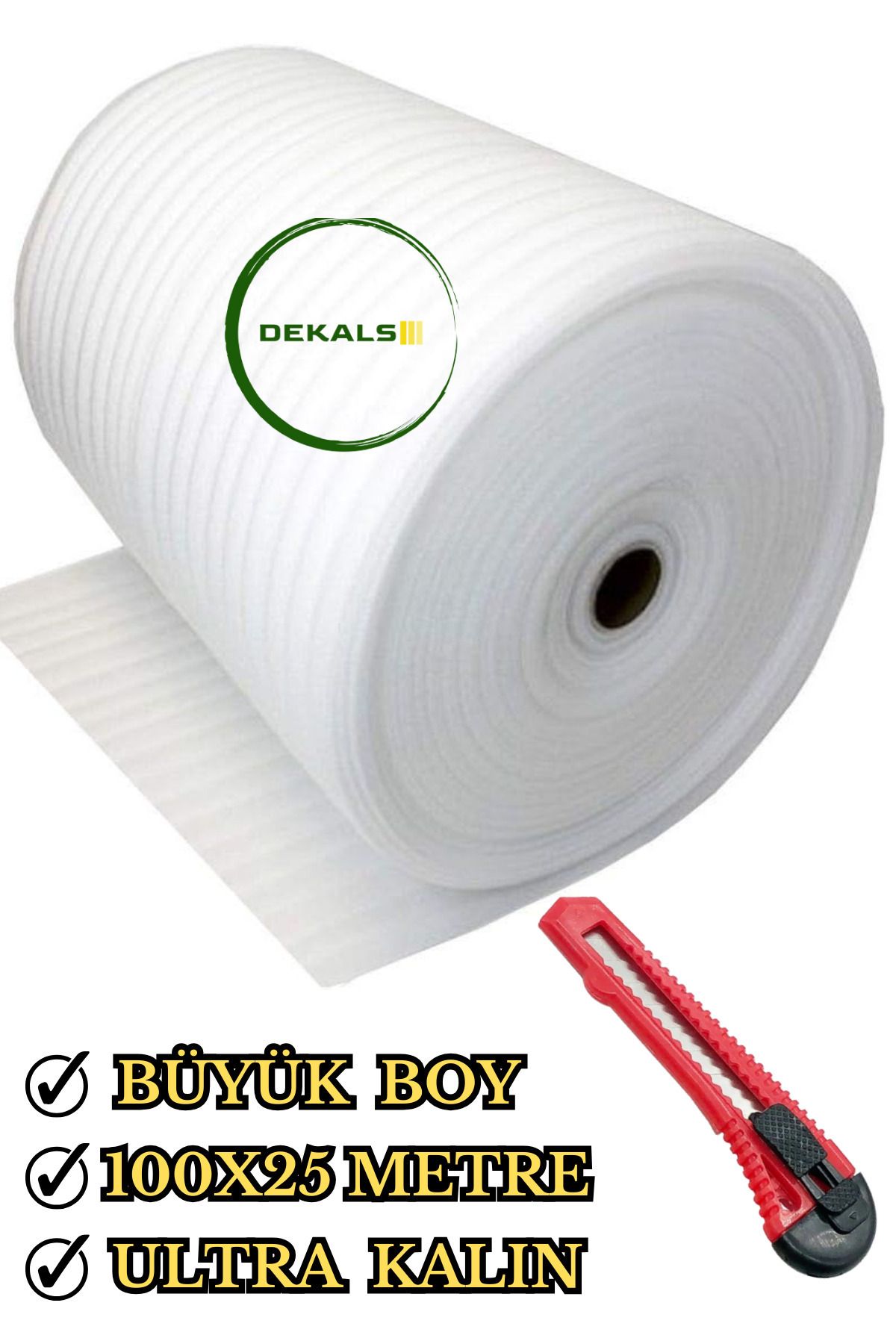 AboutThePerfect 100x25mt Beyaz Şilte, Tabak ve Bardak Sarma, Aşılama ve Taşınma Malzemesi