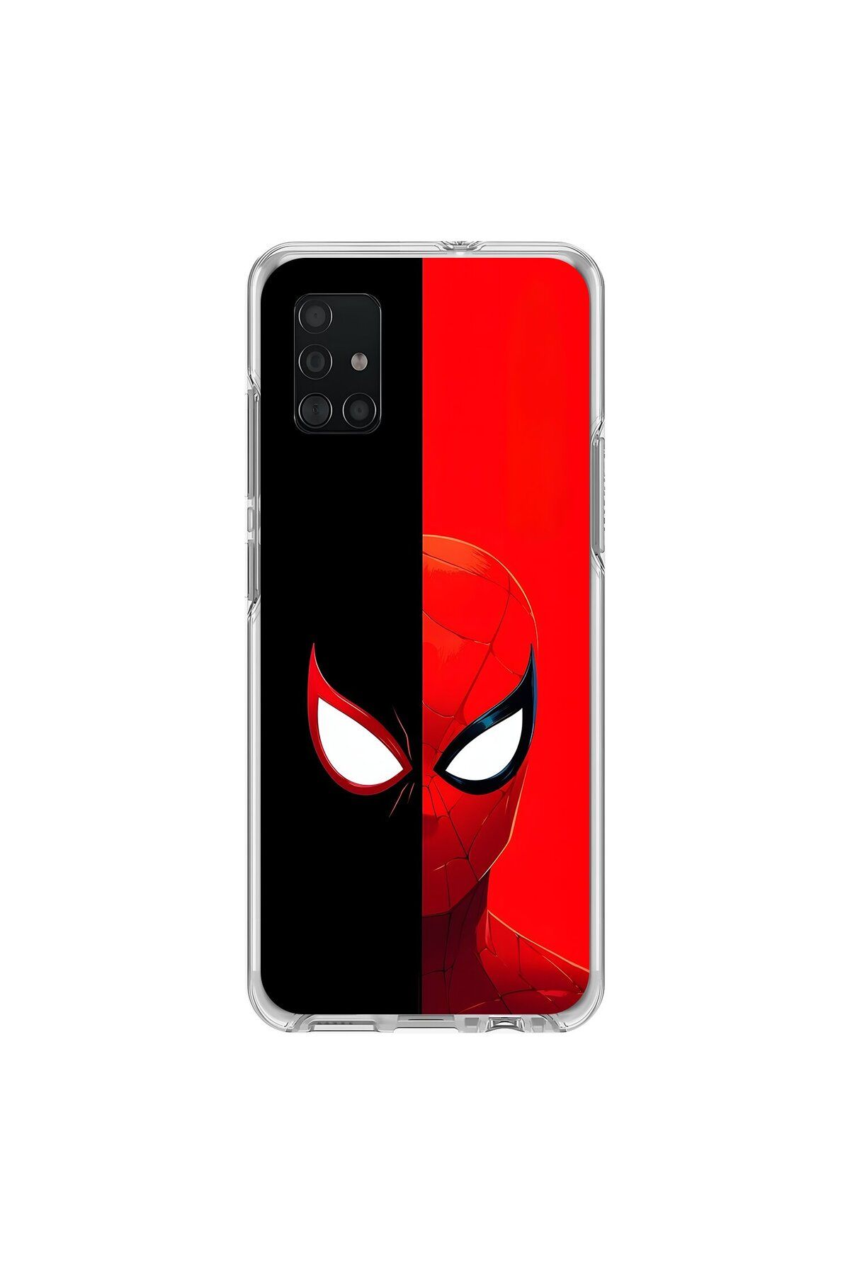 Dali Design Samsung Galaxy A71 Uyumlu Şeffaf Kılıf Spider-Man 2 Tasarımlı