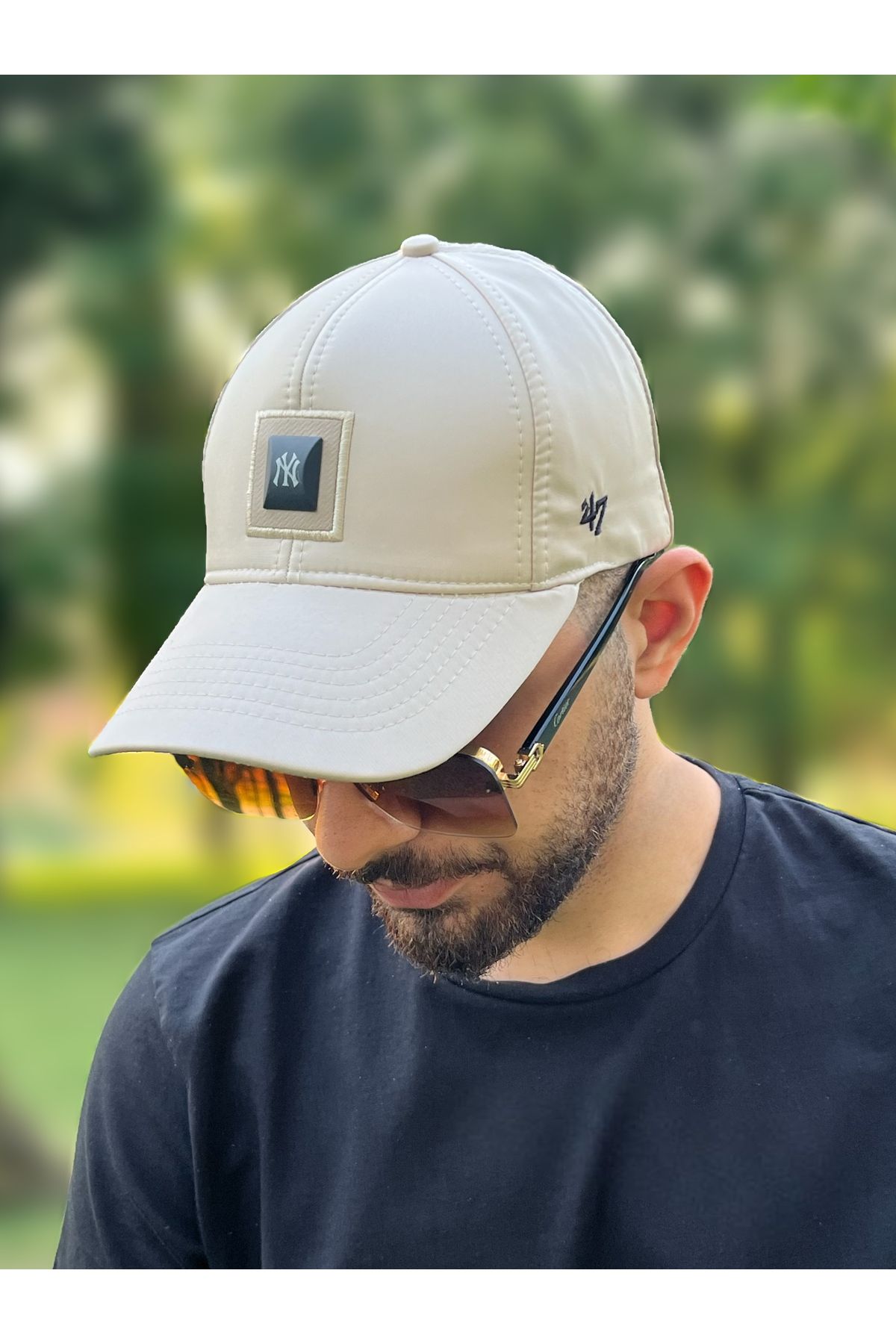ZERAMİNE Ny New York Şapka Unisex Model Su Geçirmez