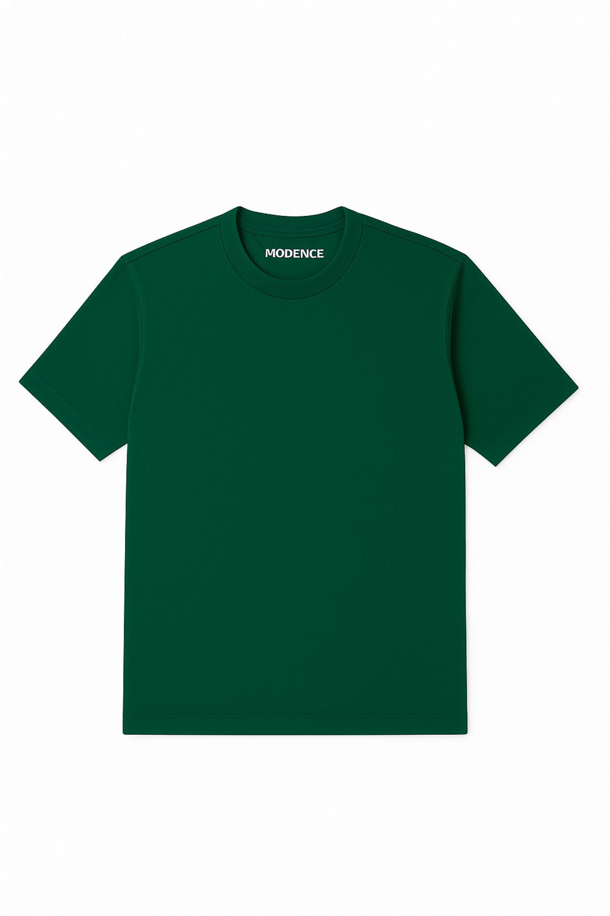 modence Unisex Regular Fit %100 Pamuk Yumuşak Dokulu Bisiklet Yaka Tişört