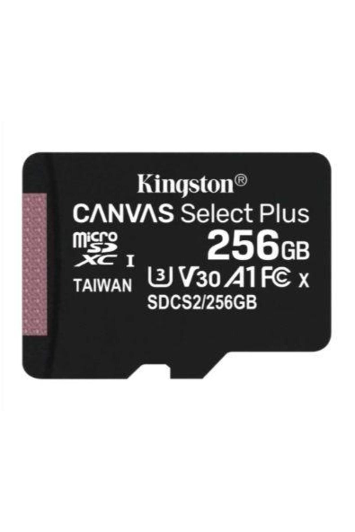 Kingston-Card de memorie MicroSD Kingston Canvas Select Plus, 256GB, UHS-I, Class 10 + Adaptor SD 1