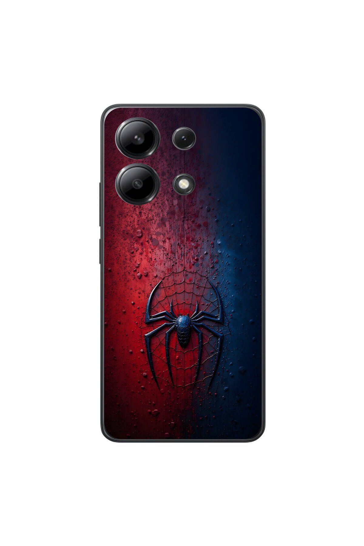 Dali Design Xiaomi Redmi Note 13 Uyumlu Şeffaf Kılıf Spider-Man 3 Tasarımlı