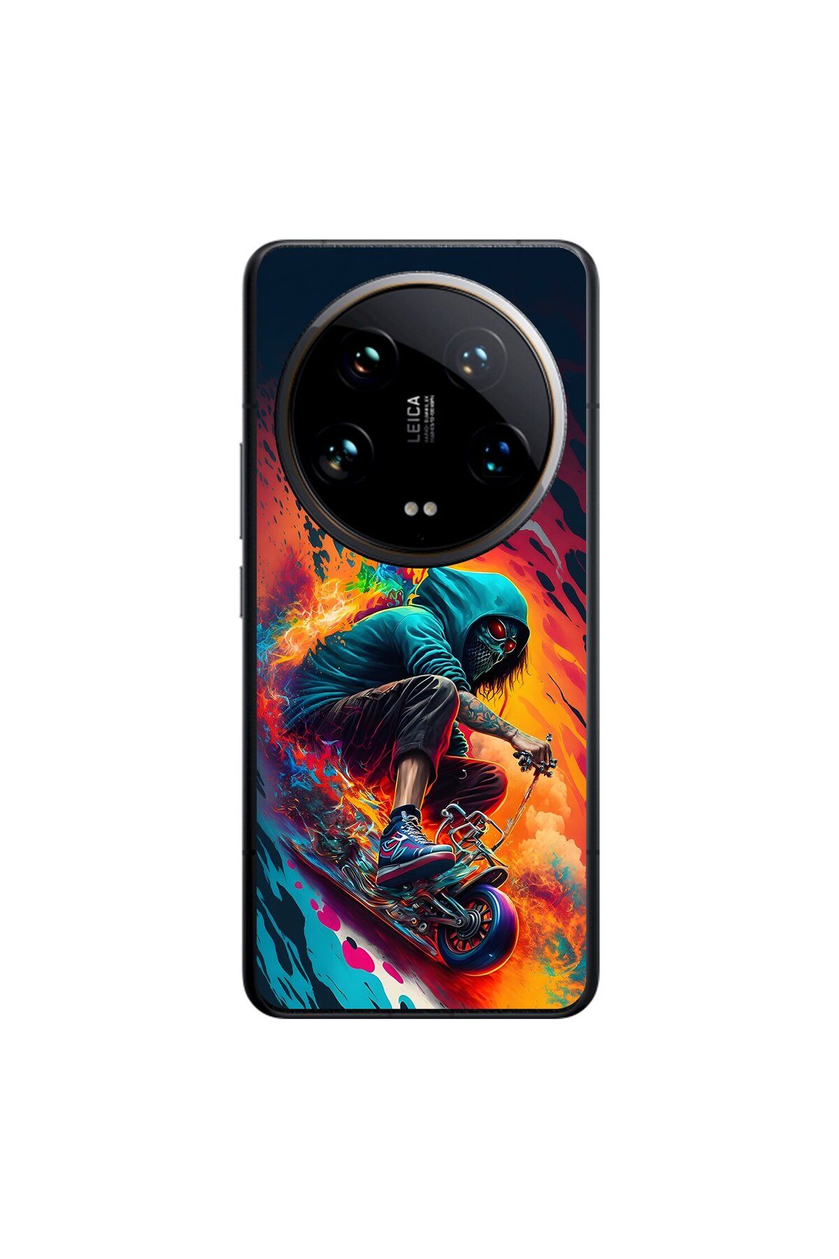 Dali Design Xiaomi Mi 14 Ultra Uyumlu Şeffaf Kılıf Aesthetic 5 Tasarımlı