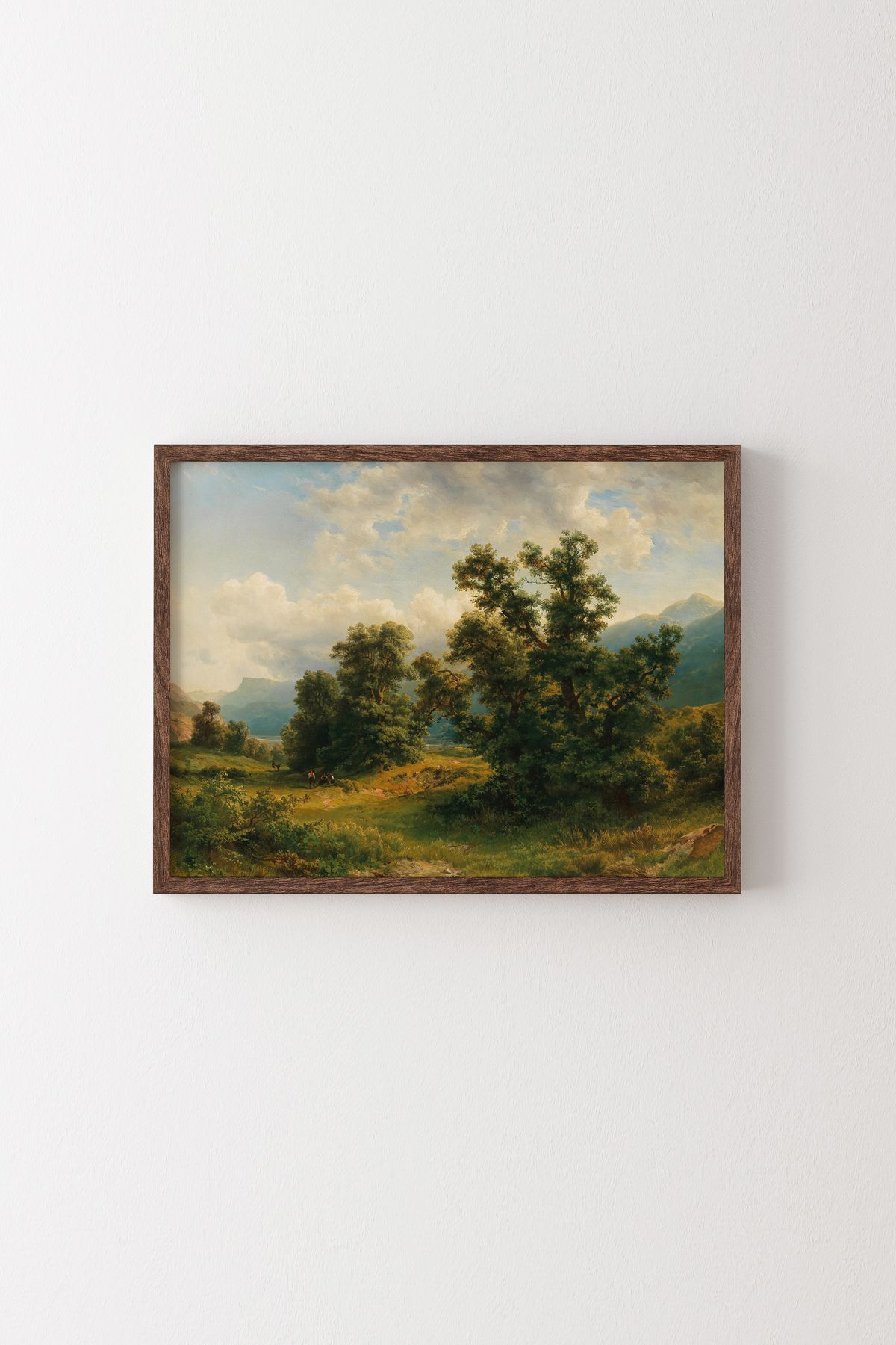 epiqart Gustav Maria - Ahşap Desenli Çerçeve