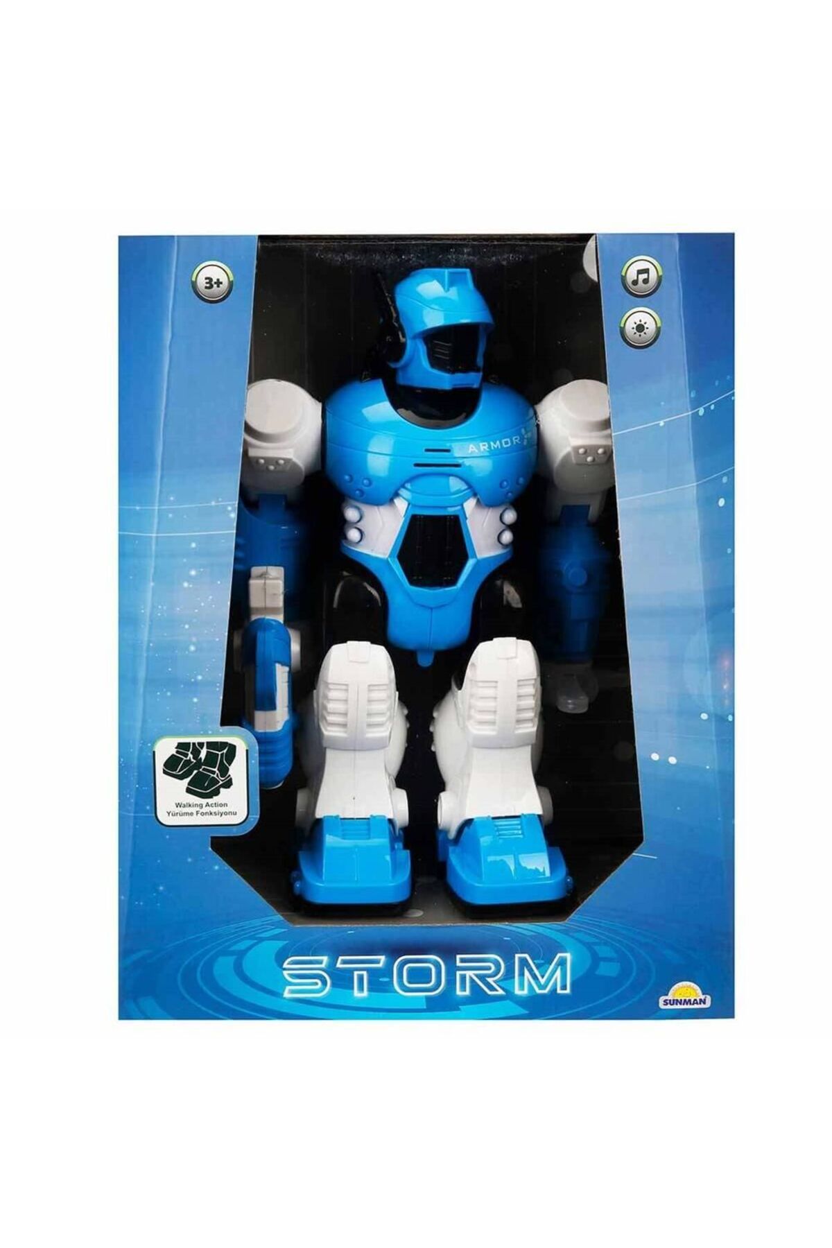 Mulvix Mullurg Urg01 Storm Brave Sesli Ve Işıklı Yürüyen Robot 25 Cm (Muul)