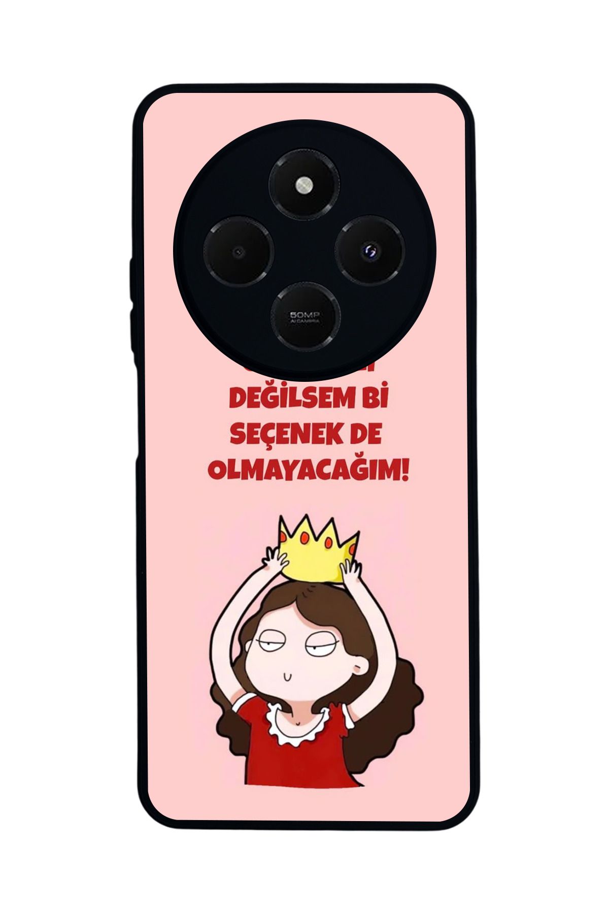 BGAKSESUAR Xiaomi Redmi 14C Mat Uyumlu Siyah Kılıf – Yumuşak Silikon, Koruyucu, Şok Emici Kapak