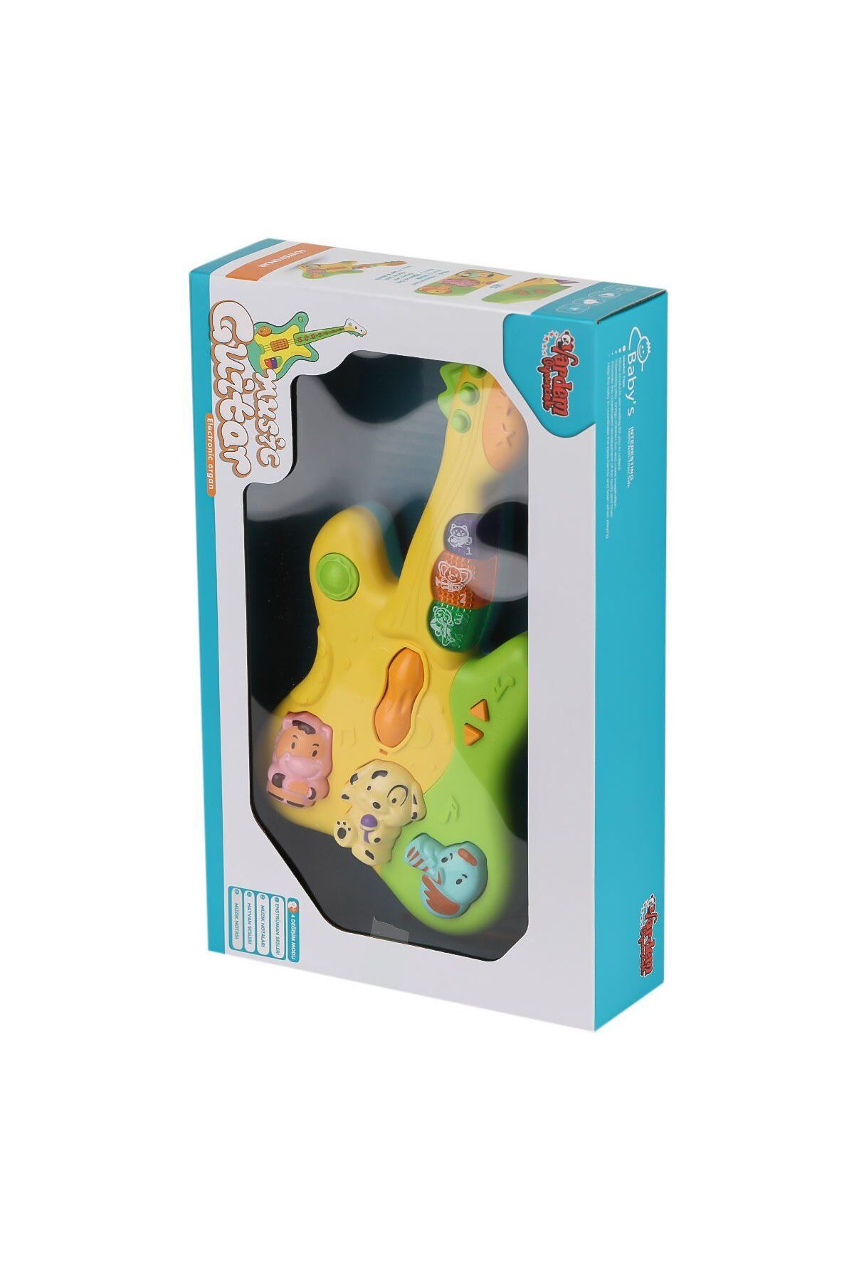 Mulvix Mullurg Urg01 Jlg-855-34A Işıklı Ve Müzikli Gitar Bebek Pianosu (Muul)