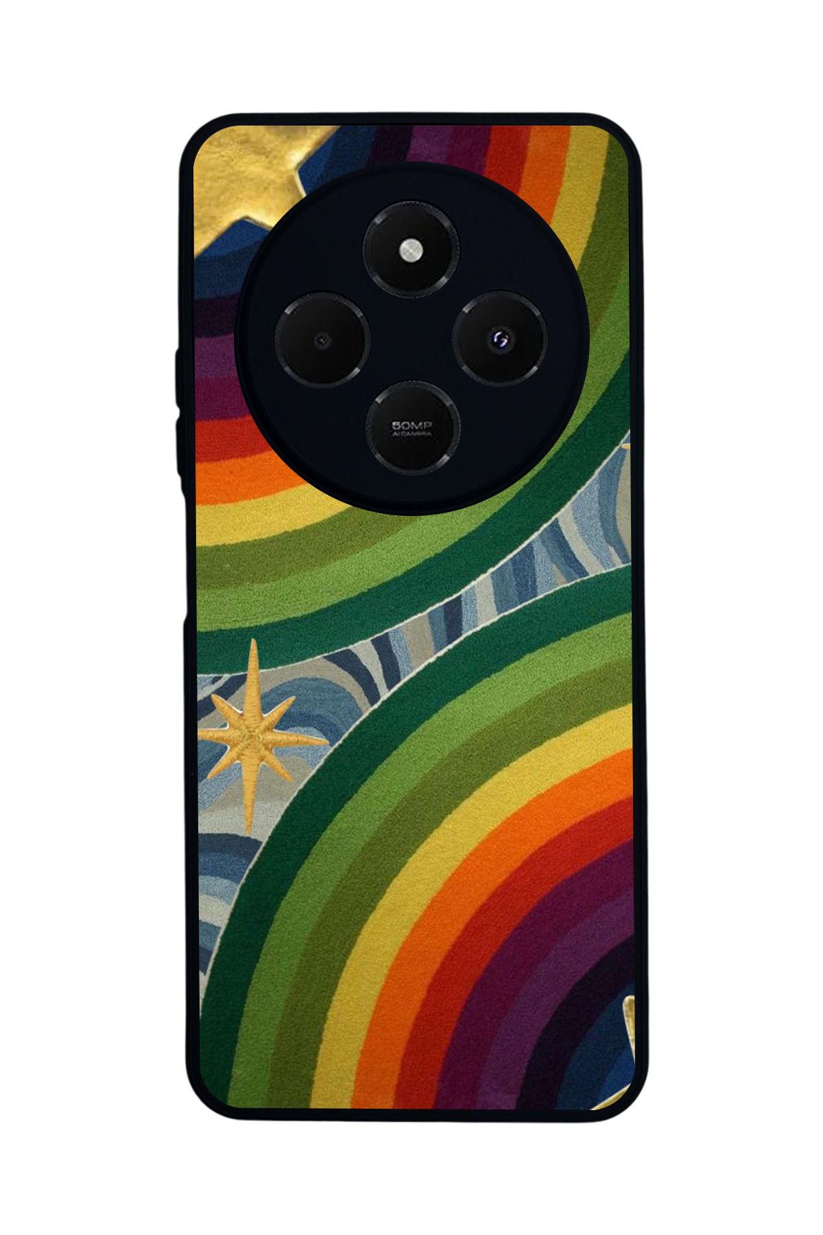 BGAKSESUAR Xiaomi Redmi 14C Mat Uyumlu Siyah Kılıf – Yumuşak Silikon, Koruyucu, Şok Emici Kapak