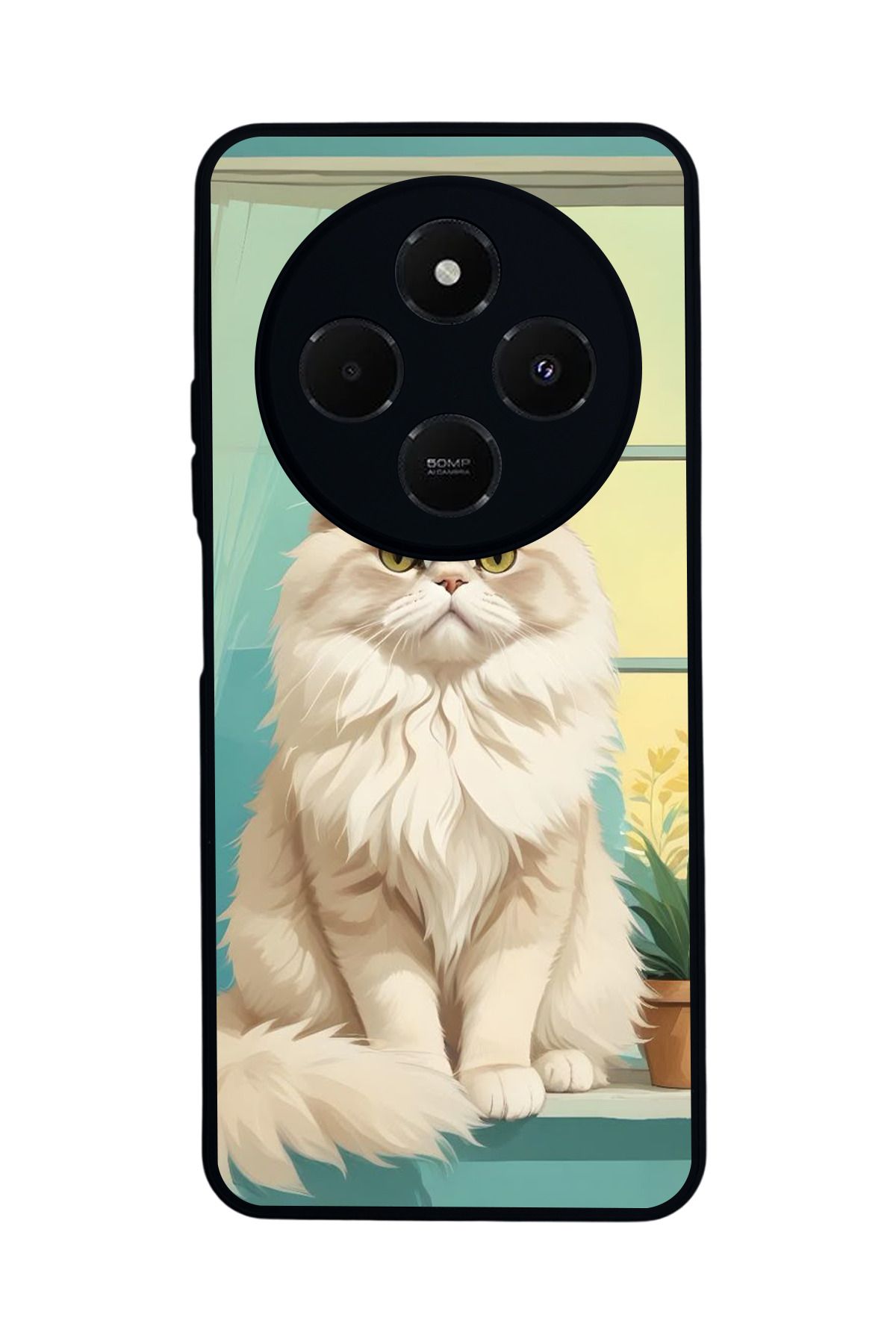 BGAKSESUAR Xiaomi Redmi 14C Mat Uyumlu Siyah Kılıf – Yumuşak Silikon, Koruyucu, Şok Emici Kapak