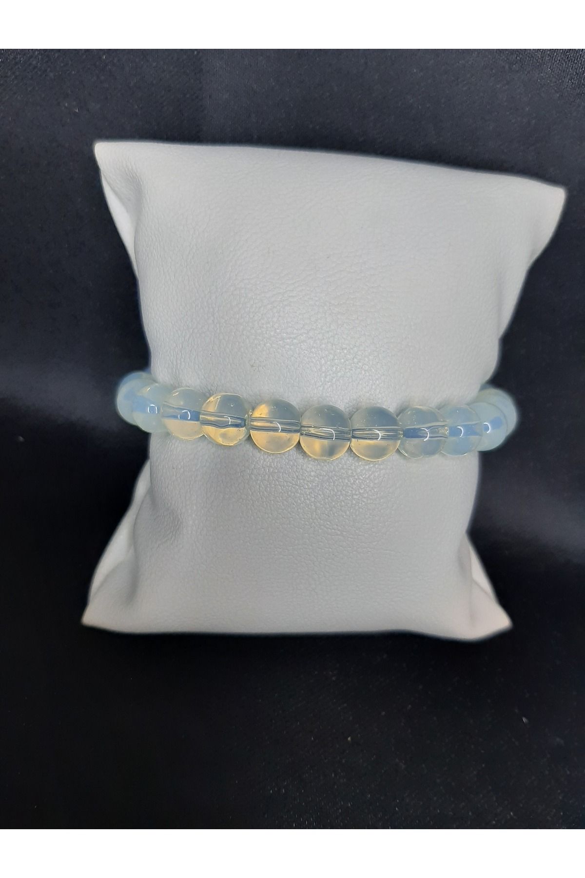 MRYart Doğal Ay Taşı Bileklik – Opal Görünümlü – Unisex – Duygusal Denge ve Şıklık