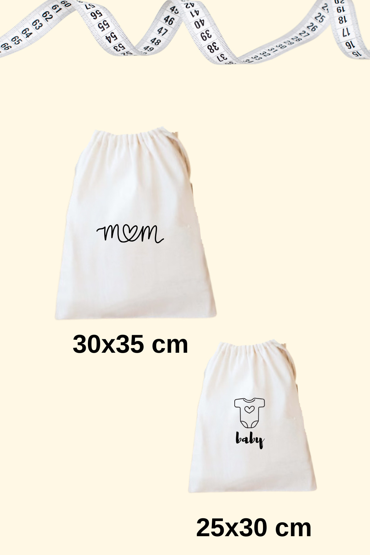 AboutThePerfect 4'lü Anne Bebek Doğum Hastane Düzenleme Bavul ve Çanta Seti, Ekru fotoğrafı 3 (önizleme)