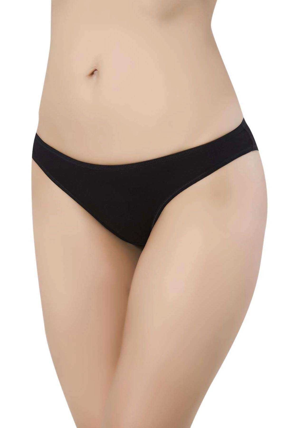 Omarı Likralı Kadın Slip Külot Seti 2'li Paket