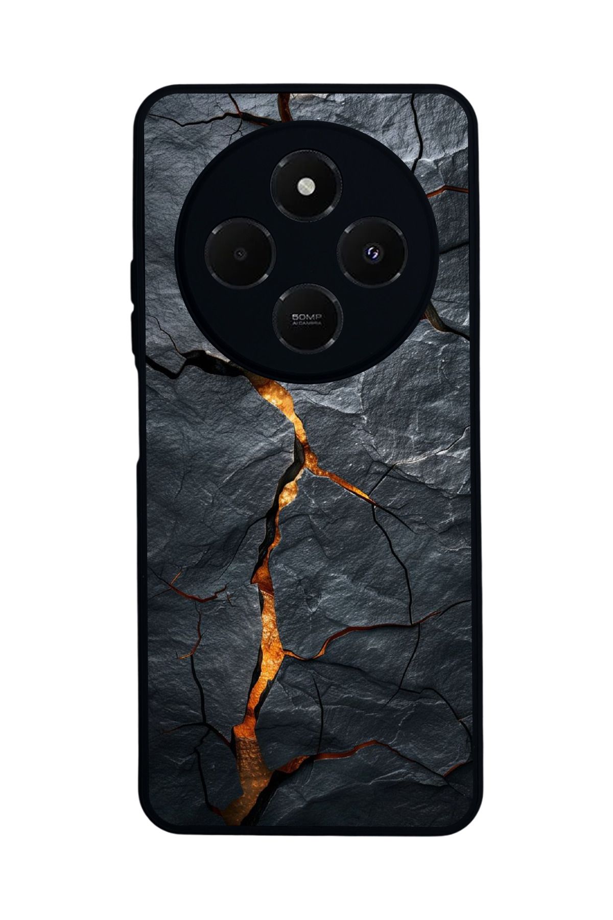 BGAKSESUAR Xiaomi Redmi 14C Mat Uyumlu Siyah Kılıf – Yumuşak Silikon, Koruyucu, Şok Emici Kapak