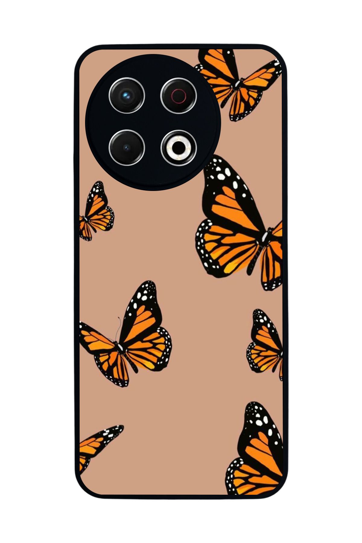 TECNO Spark 30 Pro Mat Siyah Kılıf – Yumuşak Silikon, Koruyucu, Şok Emici Kapak