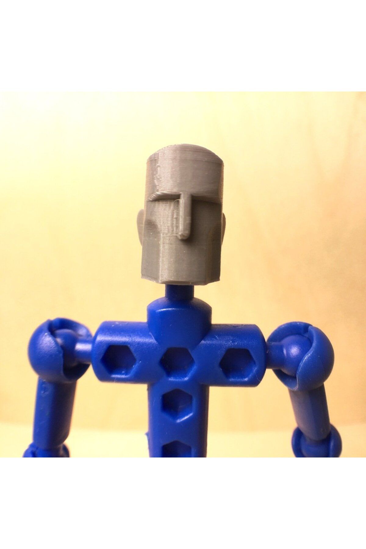 Lucest ModiBot için stilize edilmiş, giyilebilir yüz (Plastik Aparattır!!!)