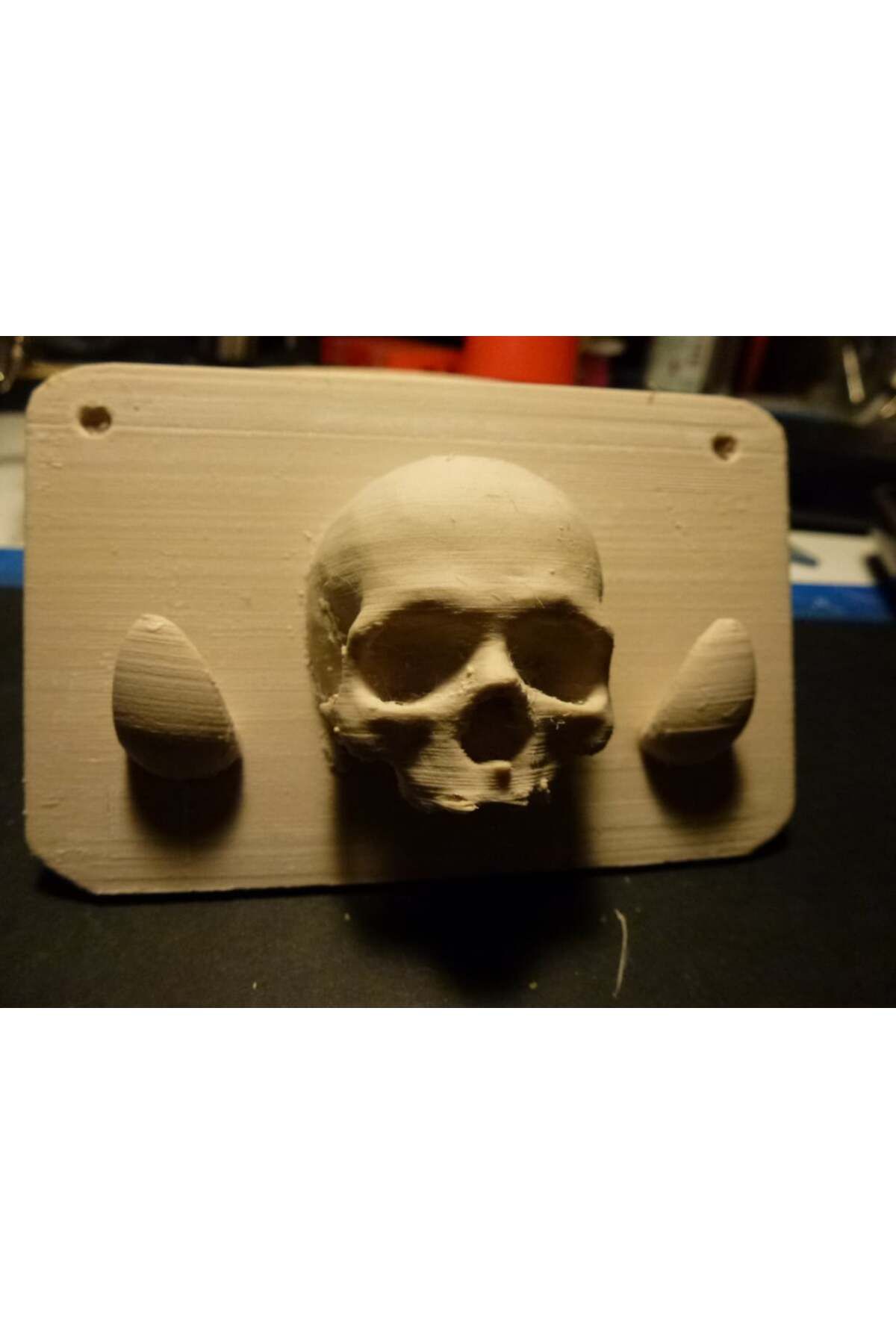 Lucest Elvis Skull_Kitchen Hook (Plastik Aparattır!!!)