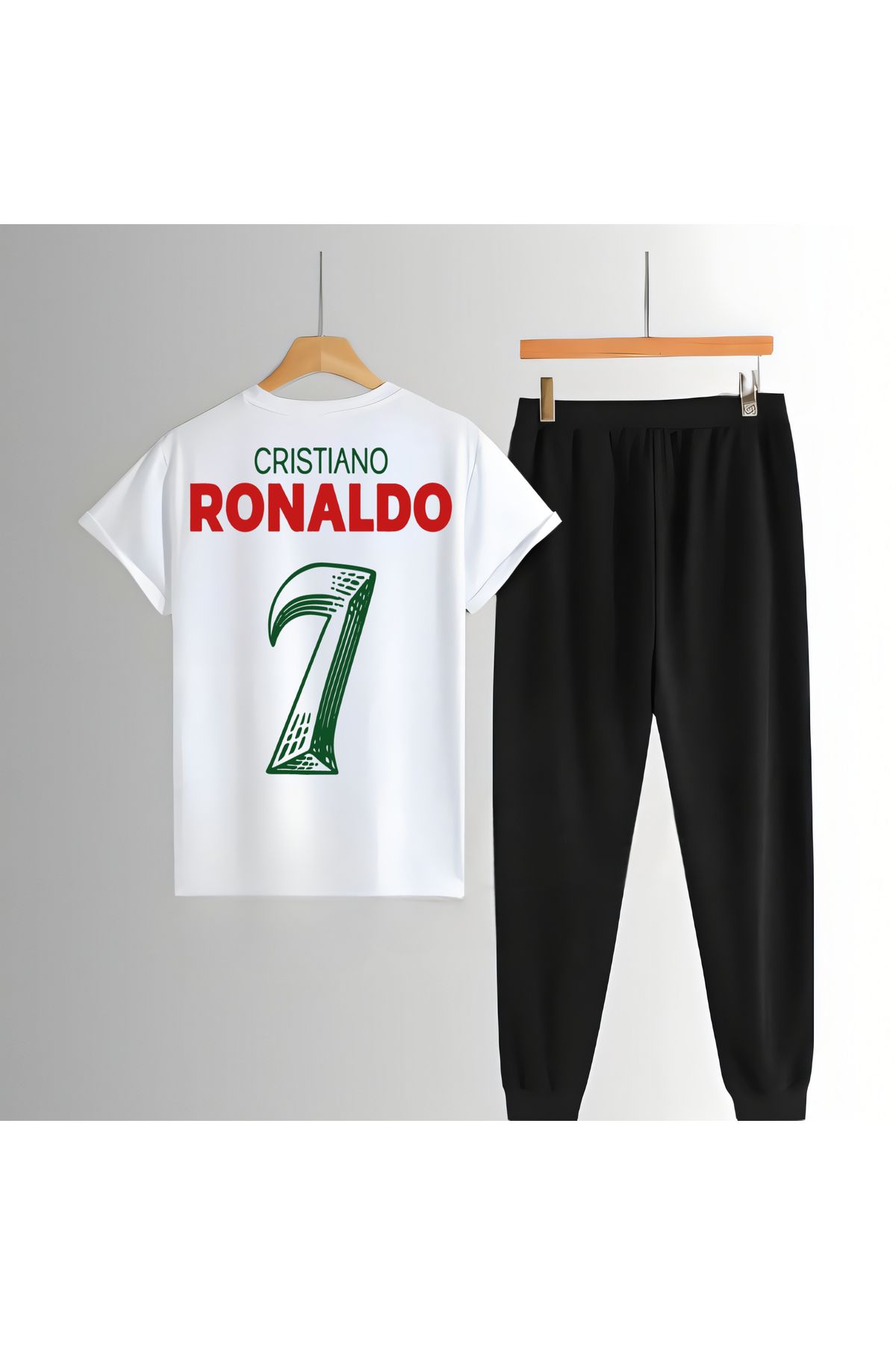Biy Store Portekiz milli takım forma cristiano ronaldo futbol sırt baskılı unisex tişört tshirt eşofman takımı