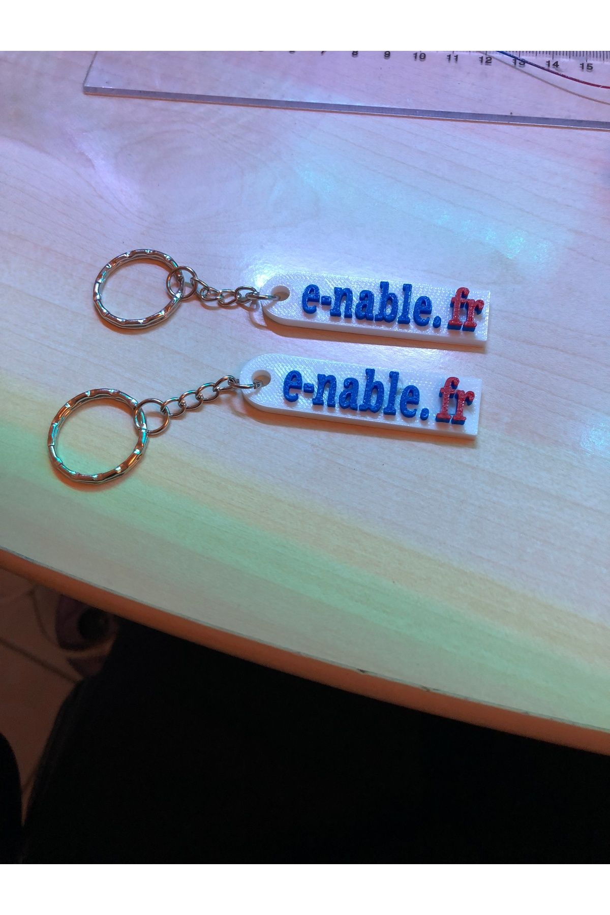 Lucest E-nable anahtarlık 3 renk (Plastik Aparattır!!!)