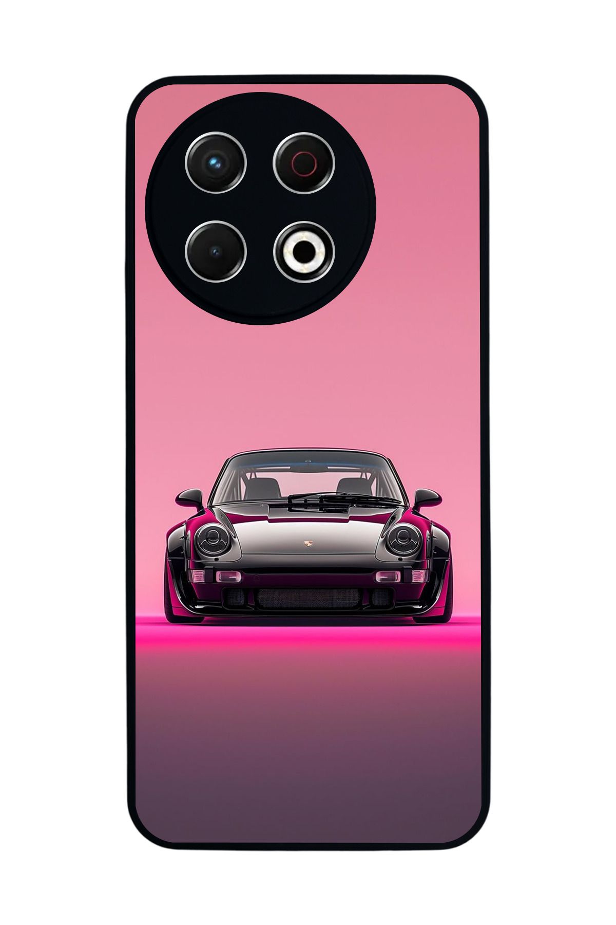TECNO Spark 30 Pro Mat Siyah Kılıf – Yumuşak Silikon, Koruyucu, Şok Emici Kapak