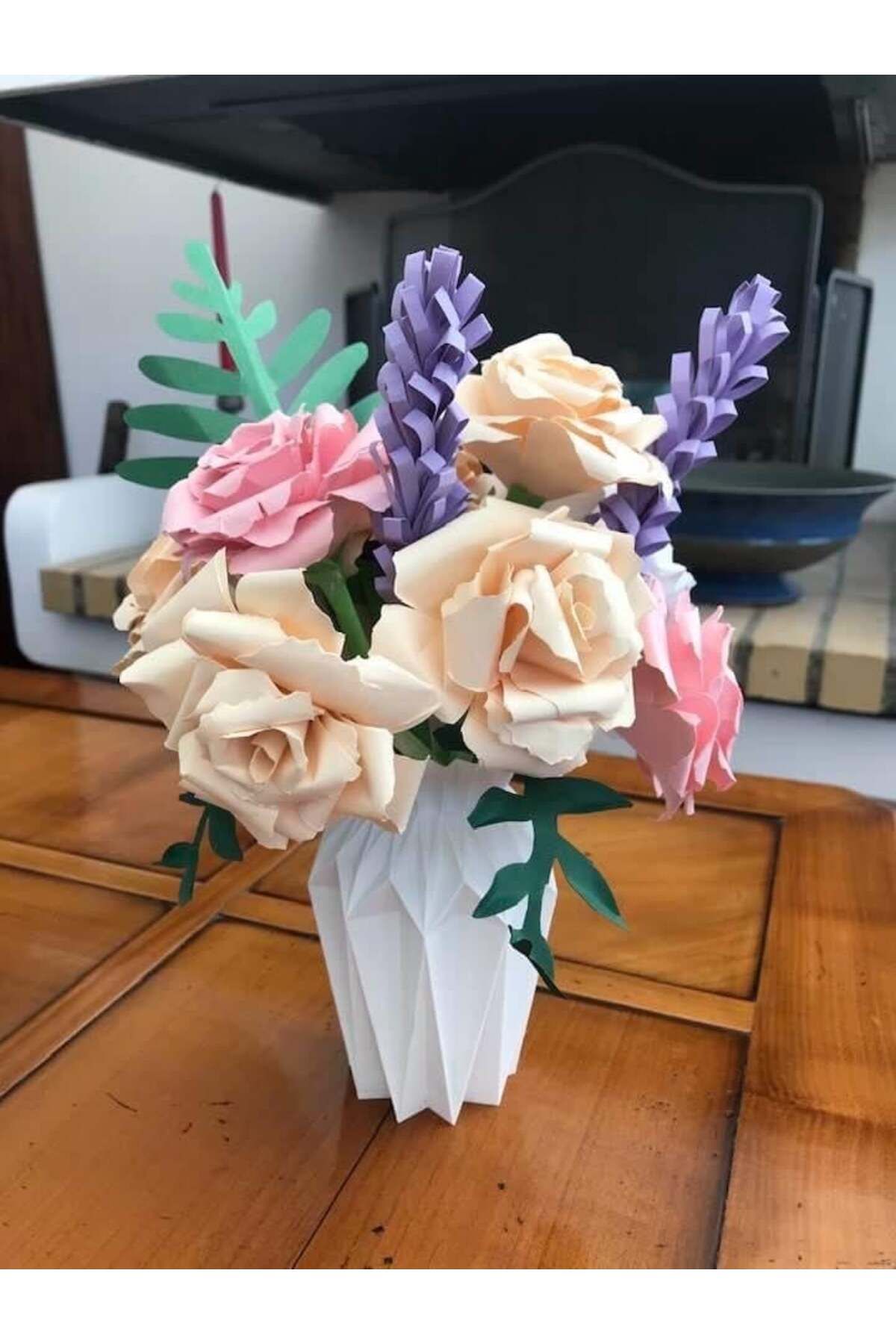Lucest Origami Vazo Nr2 (Plastik Aparattır!!!)