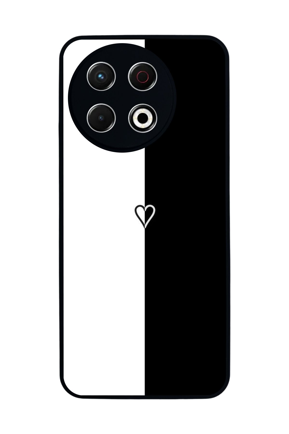 TECNO Spark 30 Pro Mat Siyah Kılıf – Yumuşak Silikon, Koruyucu, Şok Emici Kapak