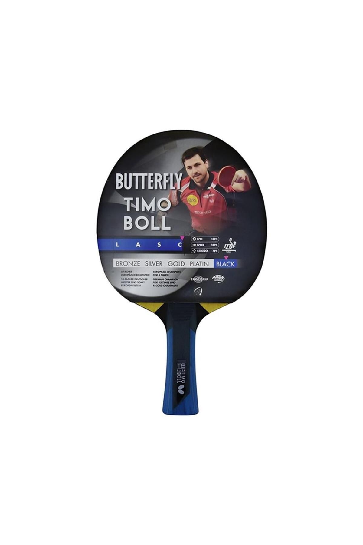 alsepeteavm Butterfly 85031 But.masa Tenisi Raketi Black