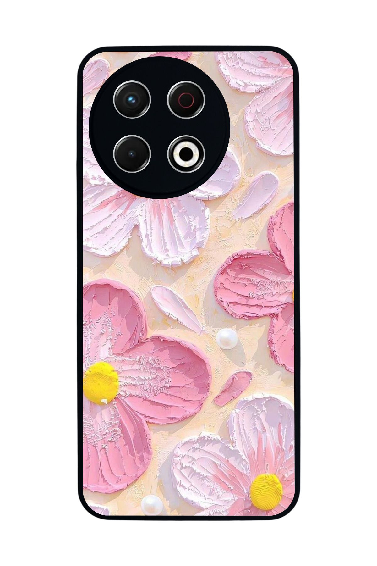 TECNO Spark 30 Pro Mat Siyah Kılıf – Yumuşak Silikon, Koruyucu, Şok Emici Kapak