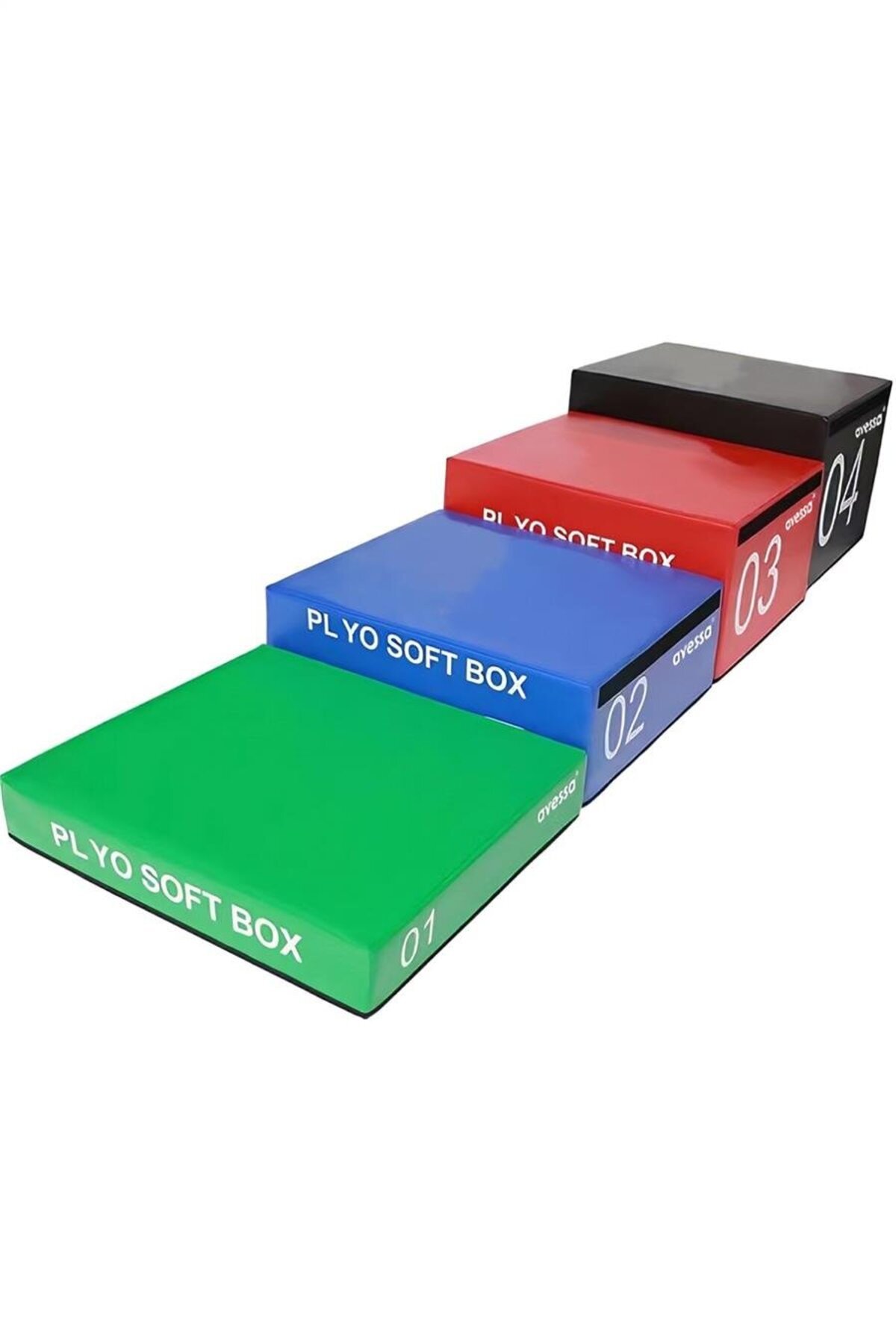 playzone Spb-400 Prof. Soft Poly Box Seti Renkli 20-30-40-50 Cm