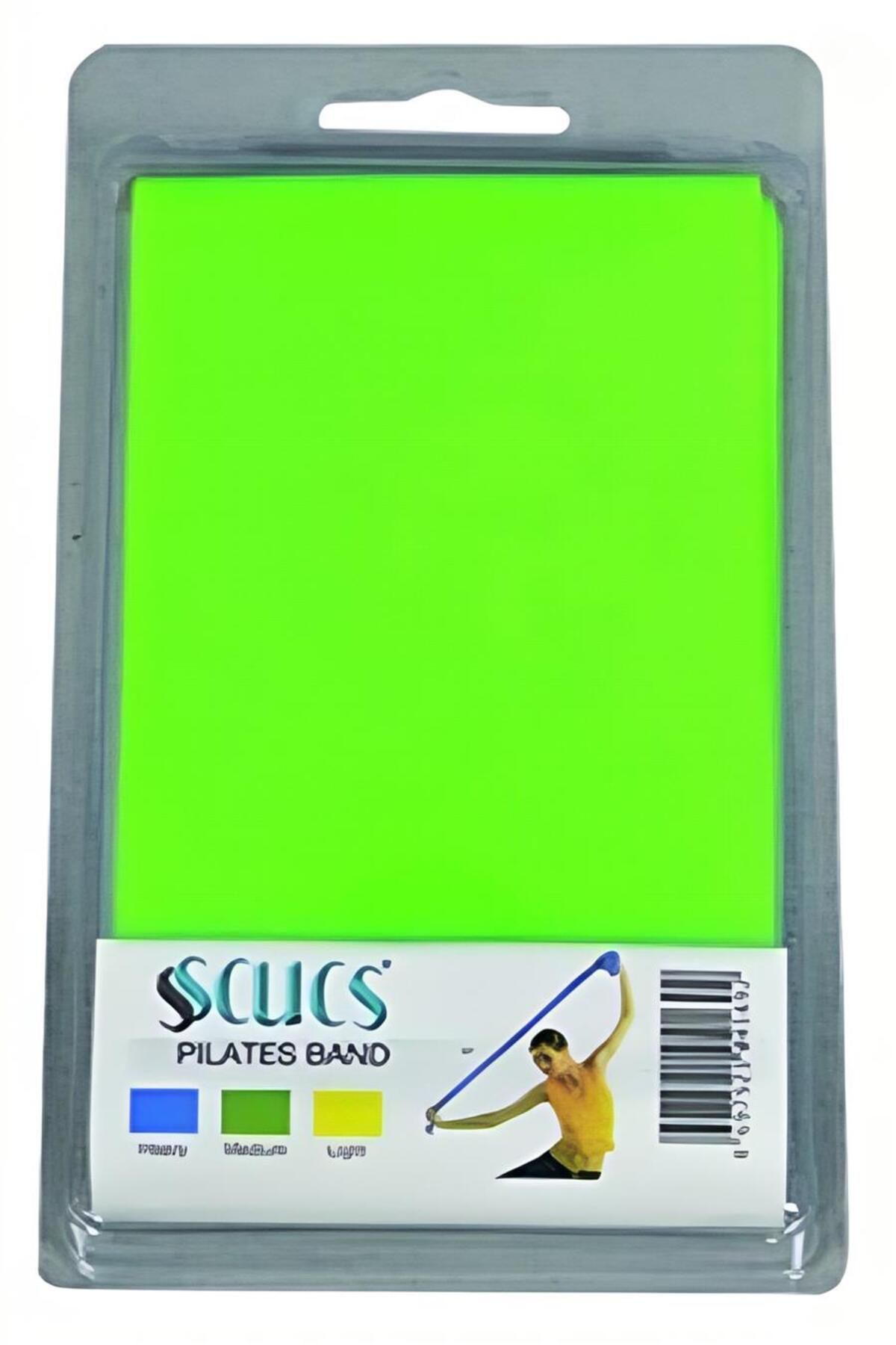 alsepeteavm SCX-1061 TEKLİ PİLATES BANDI ORTA SERT YEŞİL