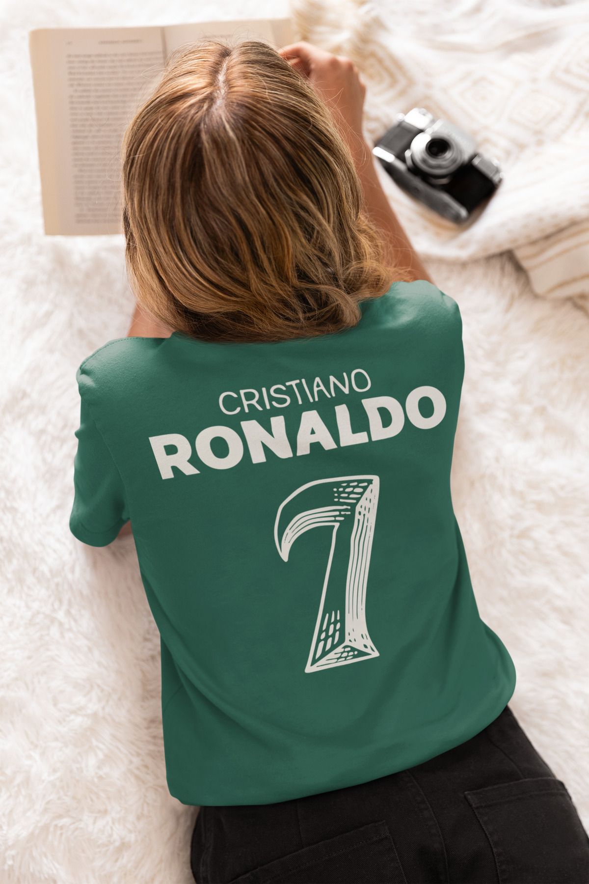 Biy Store Portekiz milli takım forma cristiano ronaldo futbol sırt baskılı unisex kısa kollu tişört t-shirt