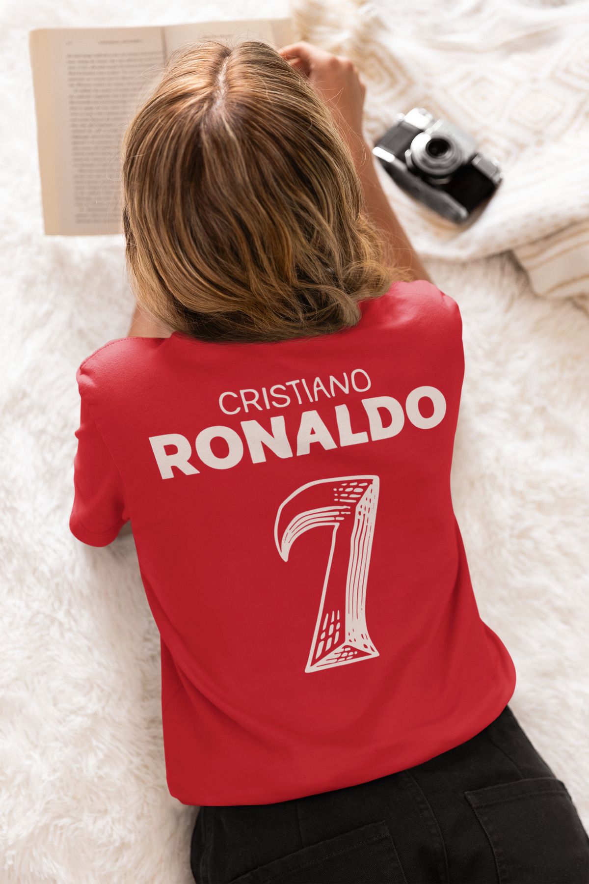 Biy Store Portekiz milli takım forma cristiano ronaldo futbol sırt baskılı unisex kısa kollu tişört t-shirt