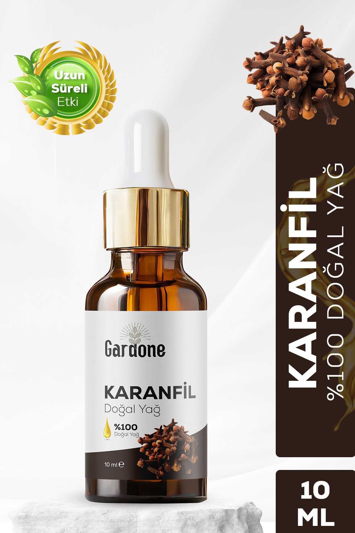 Gardone Karanfil Yağı Soğuk Sıkım %100 Saf ve Doğal Clove 10ml