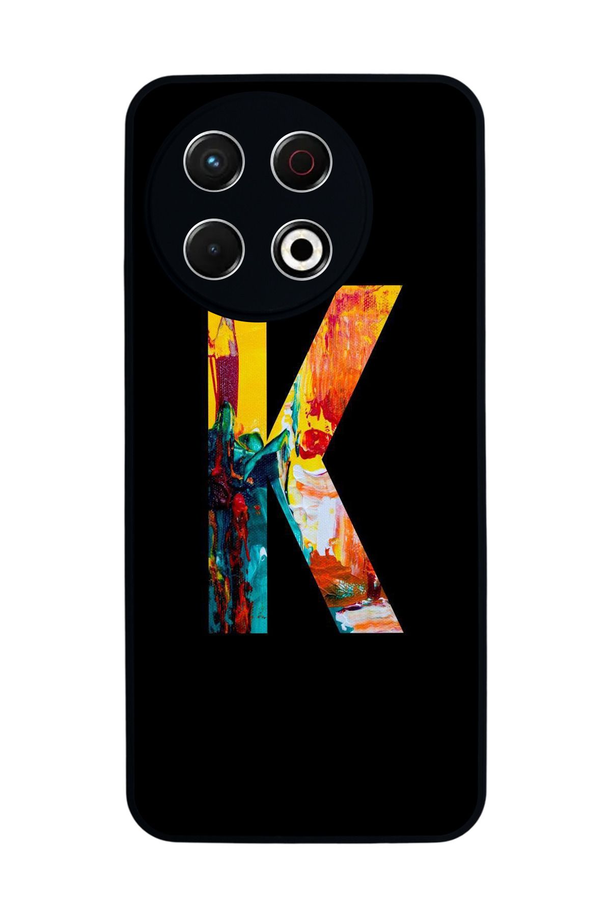 TECNO Spark 30 Pro Mat Siyah Kılıf – Yumuşak Silikon, Koruyucu, Şok Emici Kapak