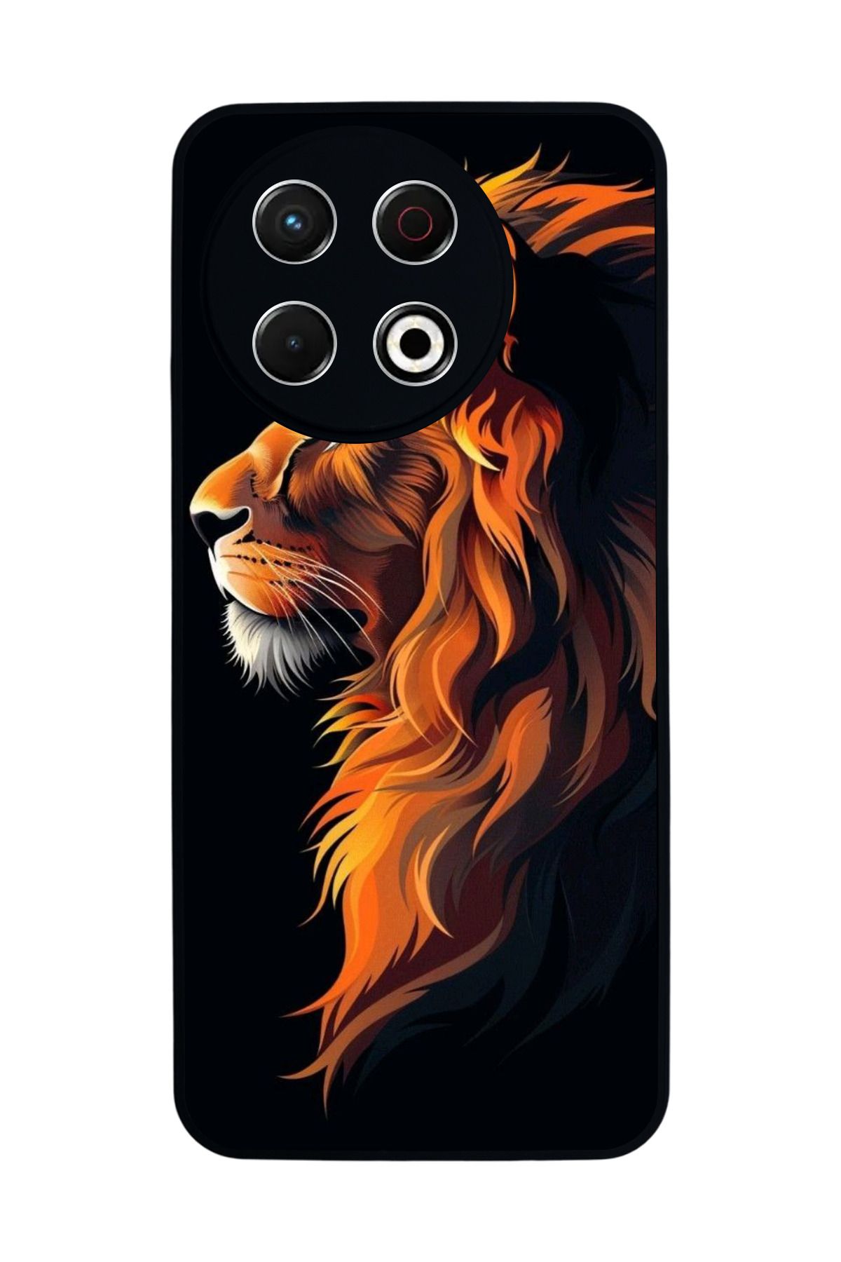 TECNO Spark 30 Pro Mat Siyah Kılıf – Yumuşak Silikon, Koruyucu, Şok Emici Kapak