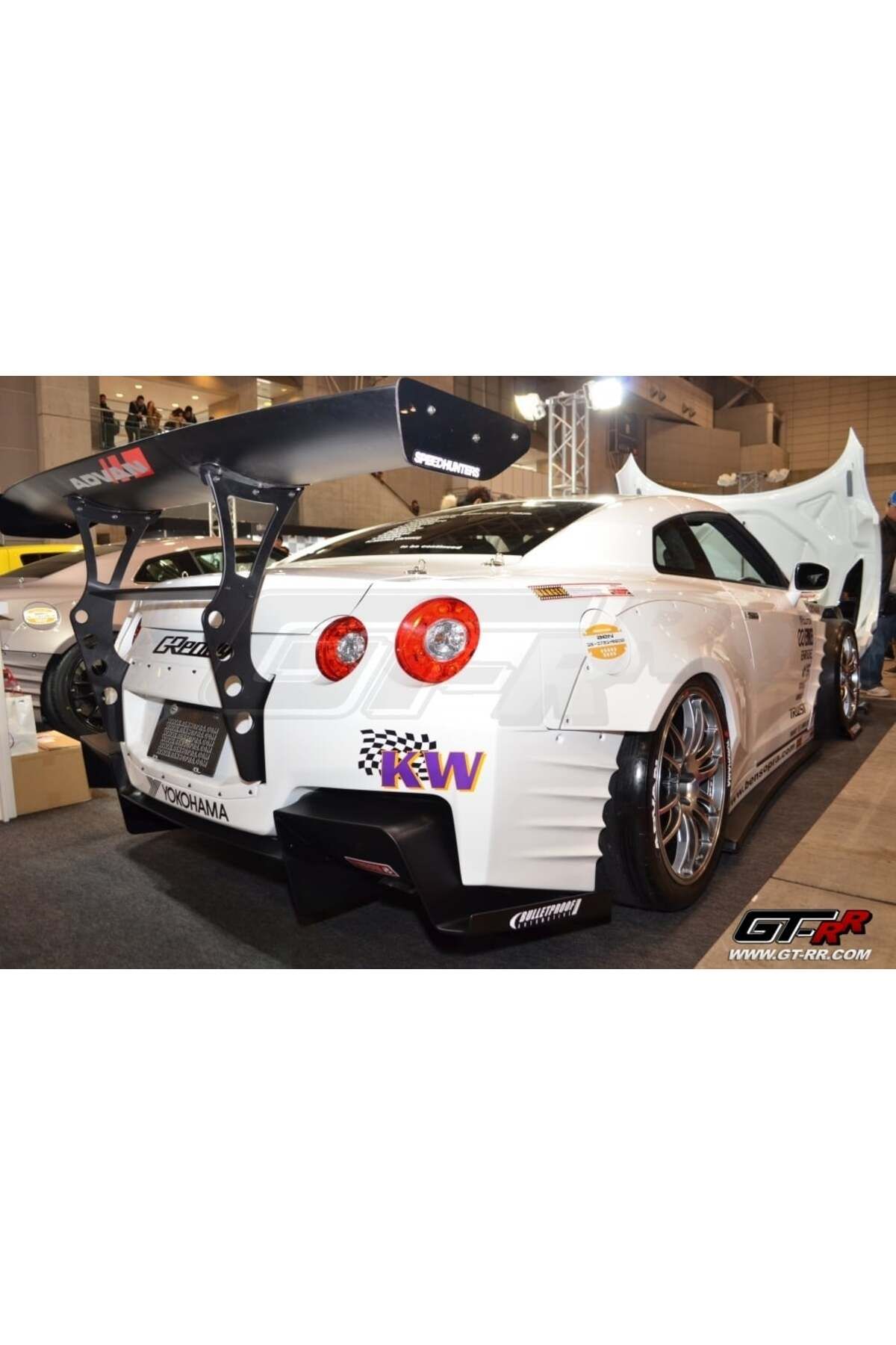 Lucest 1:10 Drift Car için GT Kanat Stili Spoiler Desteği (Plastik Aparattır!!!)