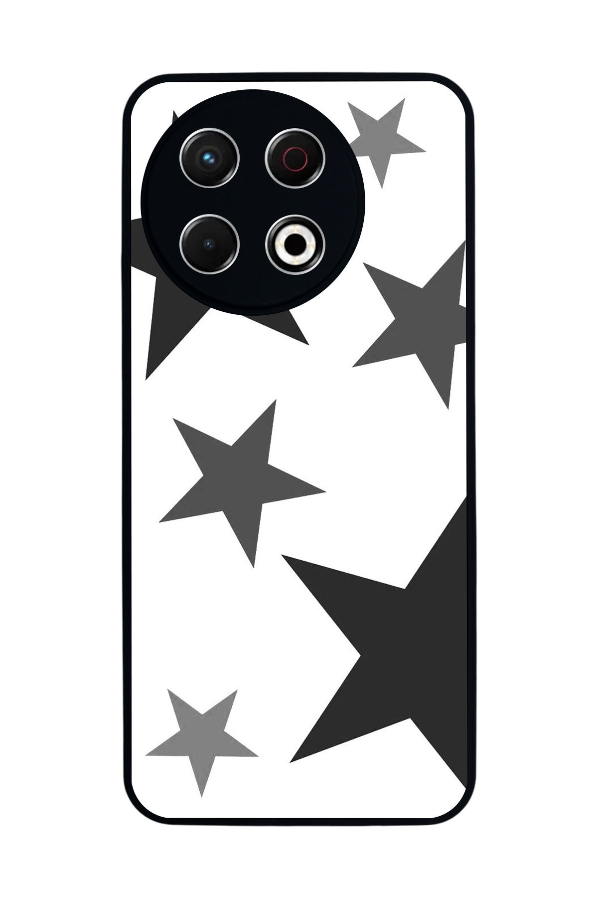 TECNO Spark 30 Pro Mat Siyah Kılıf – Yumuşak Silikon, Koruyucu, Şok Emici Kapak