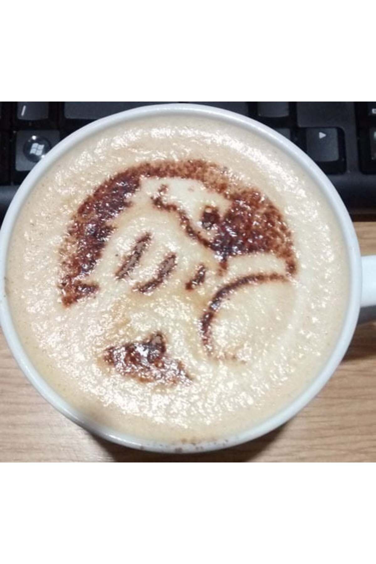 Lucest Holden Logo Kahve Şablonu (Plastik Aparattır!!!)