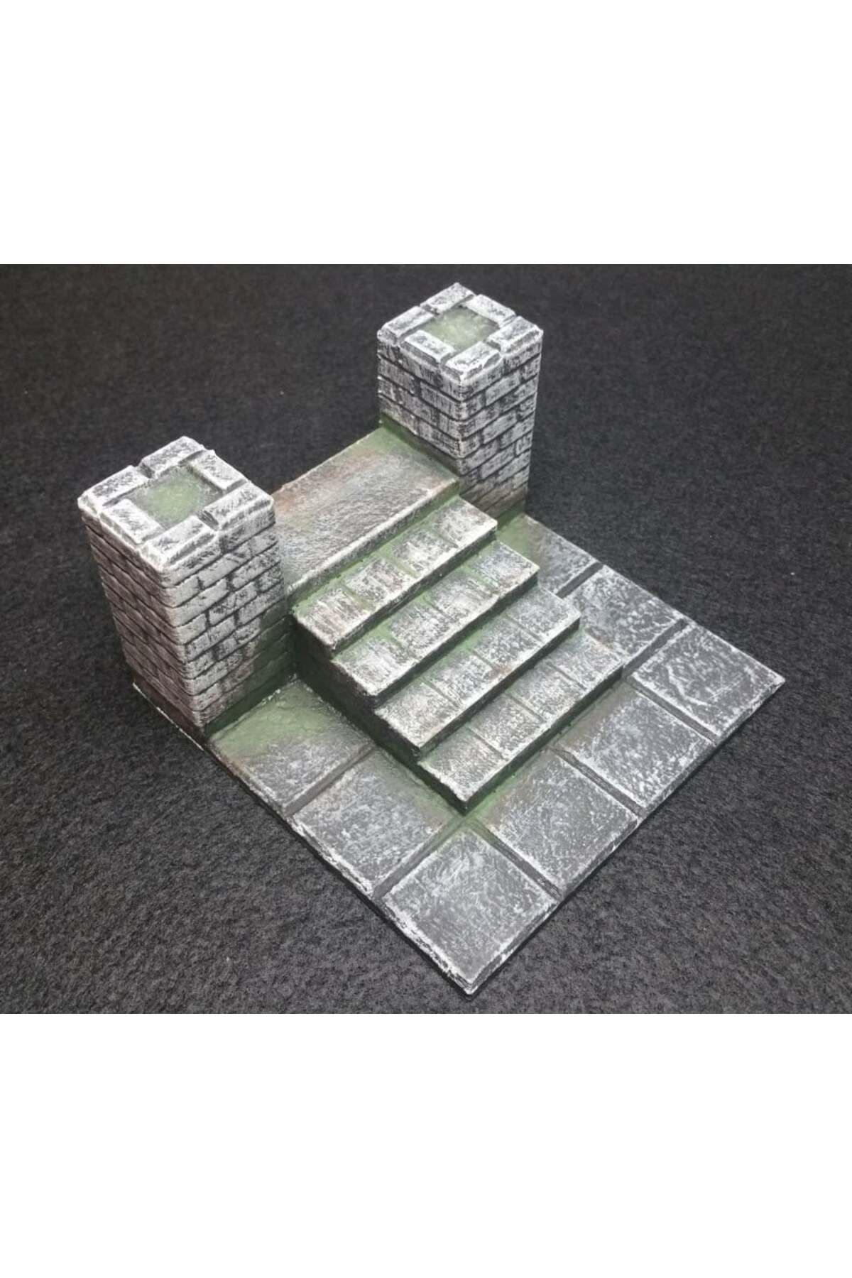 Lucest DnD Castle Ravenloft - Döşeme Merdivenlerini Başlat (Plastik Aparattır!!!) Figür