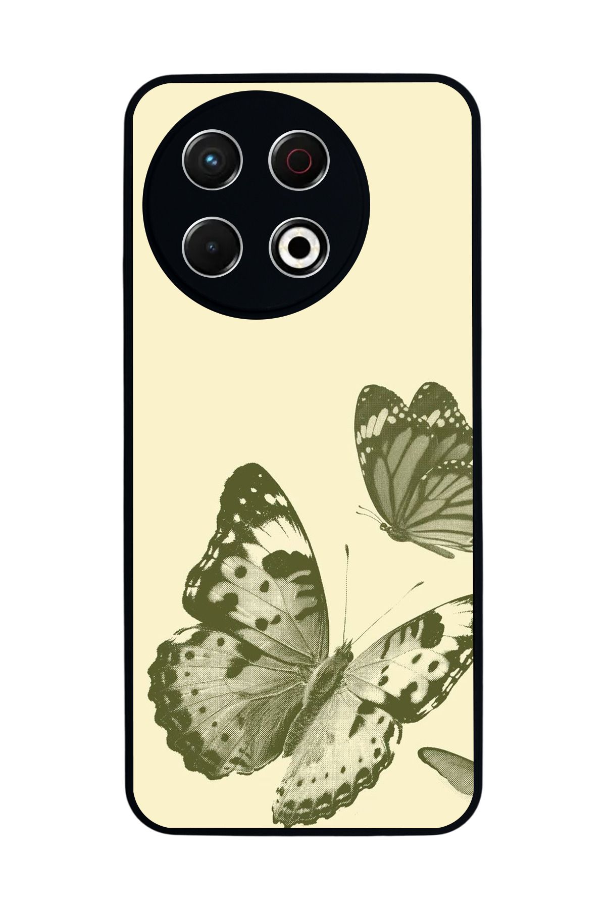 TECNO Spark 30 Pro Mat Siyah Kılıf – Yumuşak Silikon, Koruyucu, Şok Emici Kapak