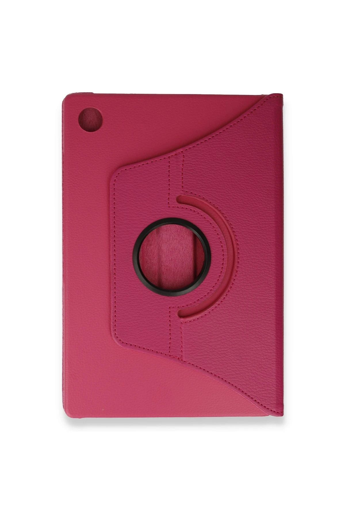 nerede bulurum Newface Samsung Galaxy Tab A9 Plus Kılıf 360 Tablet Deri Kılıf - Pembe