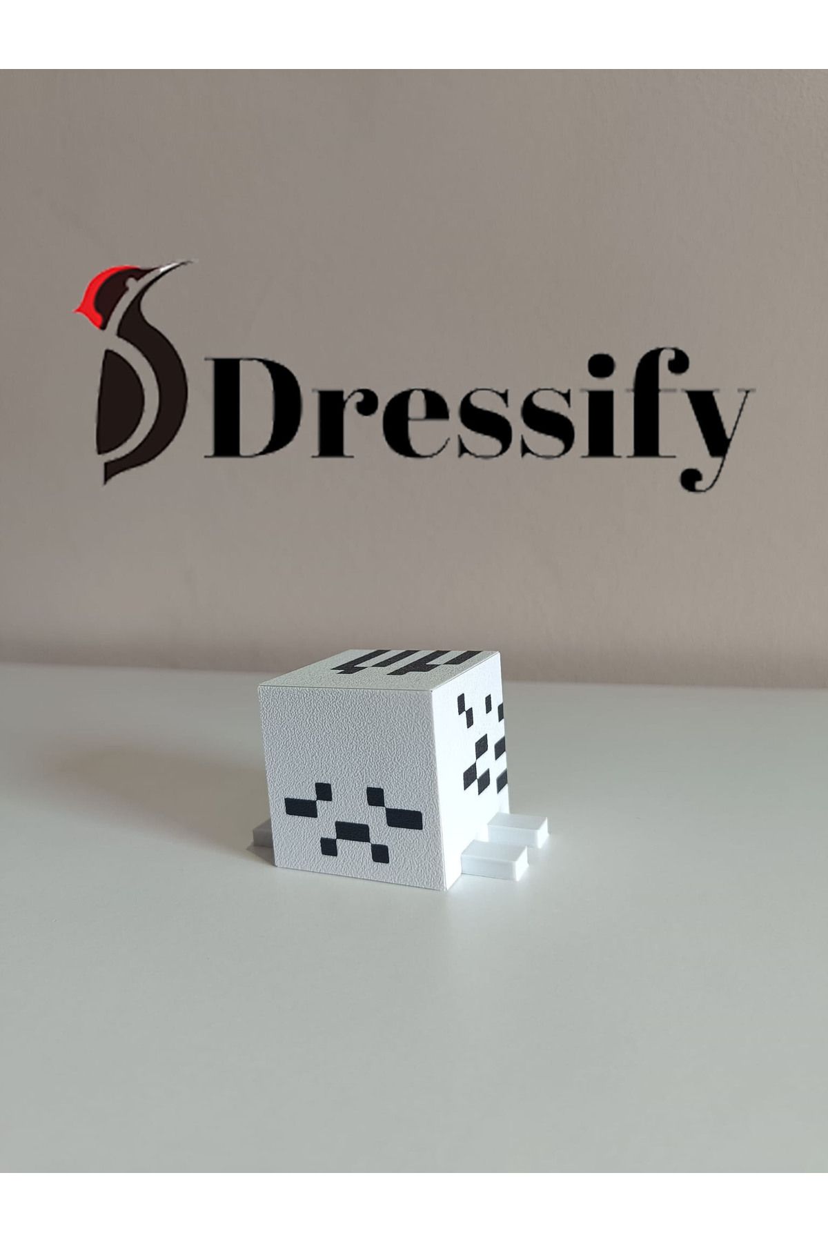 DRESSIFY MODERN Minecraft Temalı Dried Ghast Figür (5 cm)