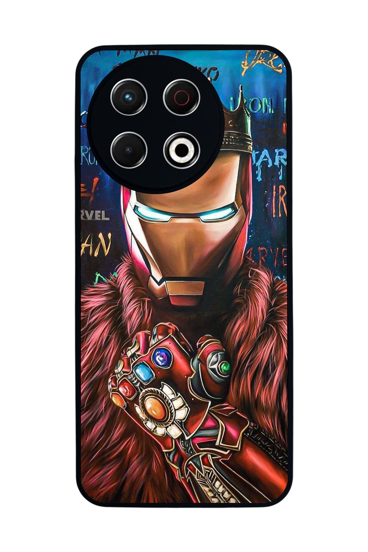 TECNO Spark 30 Pro Mat Siyah Kılıf – Yumuşak Silikon, Koruyucu, Şok Emici Kapak