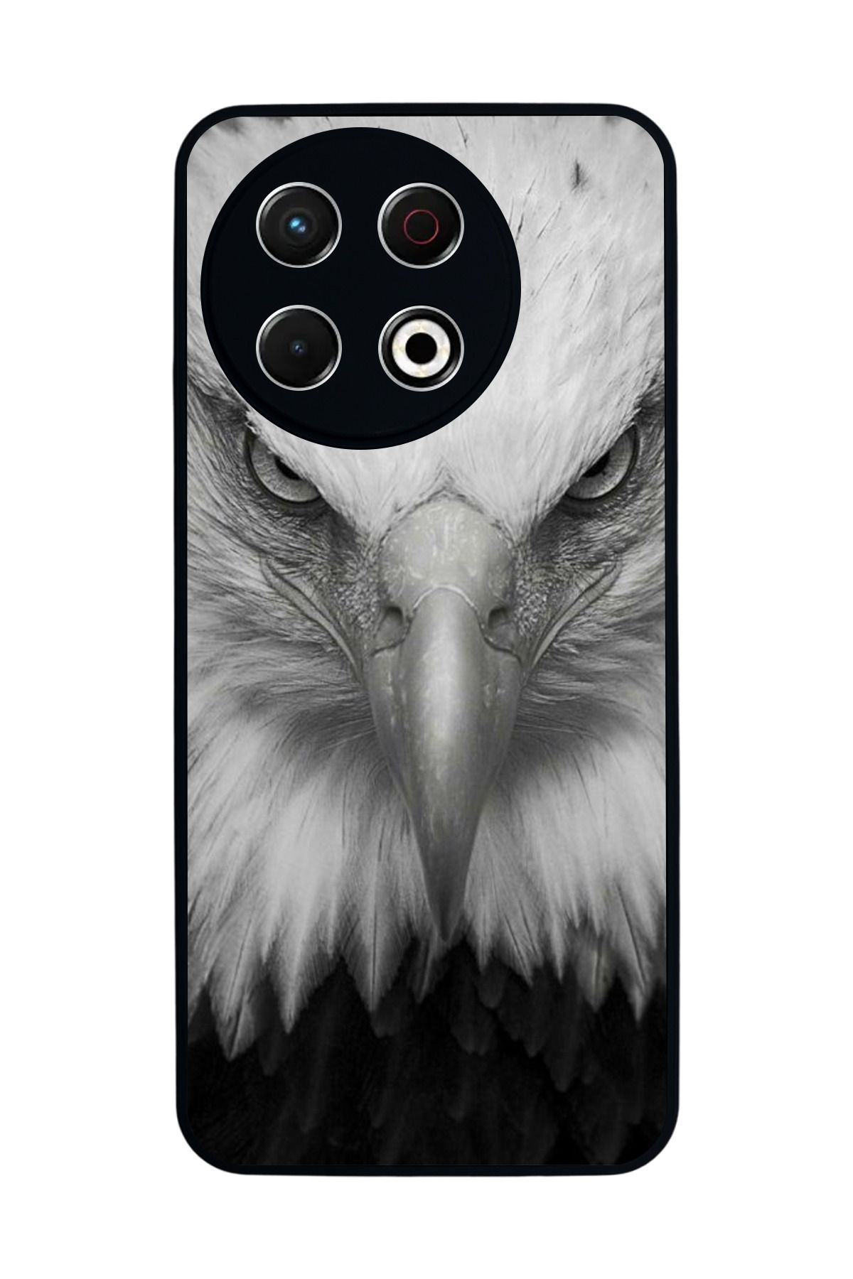 TECNO Spark 30 Pro Mat Siyah Kılıf – Yumuşak Silikon, Koruyucu, Şok Emici Kapak
