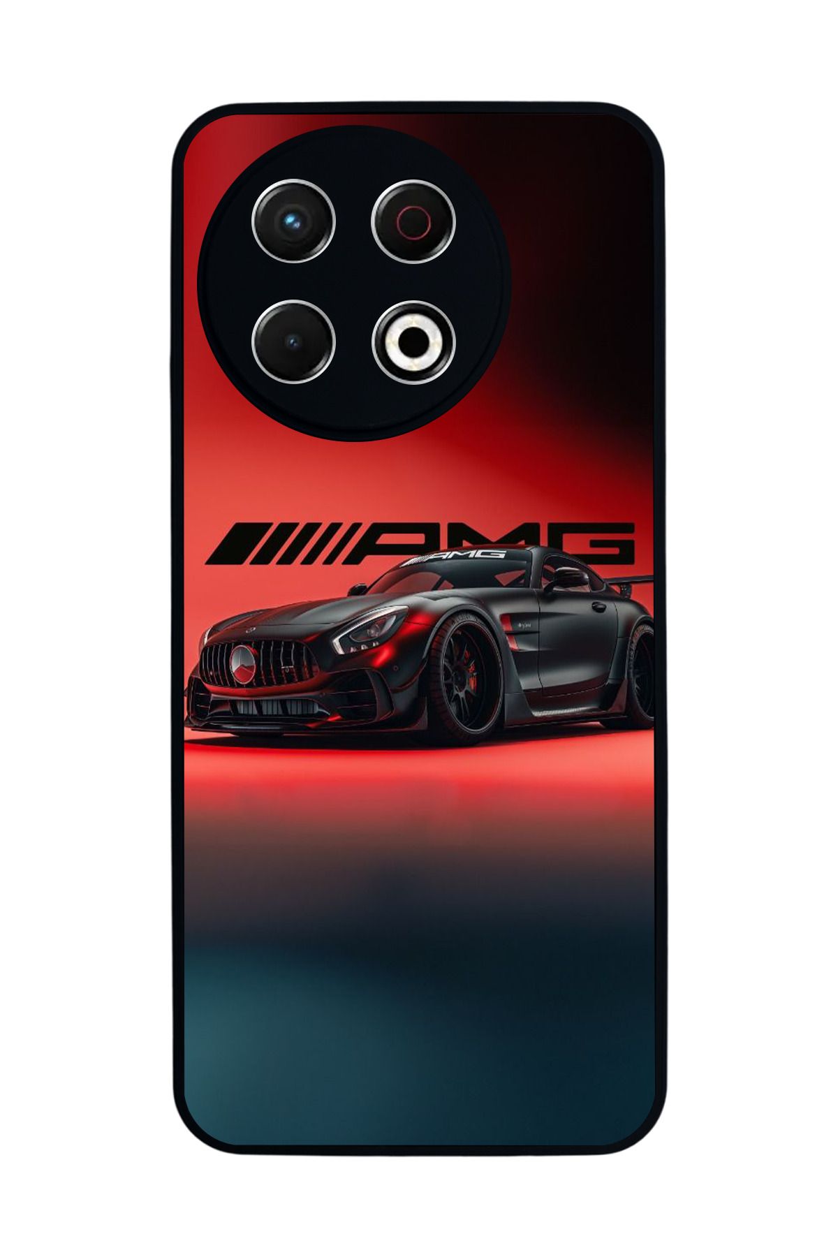 TECNO Spark 30 Pro Mat Siyah Kılıf – Yumuşak Silikon, Koruyucu, Şok Emici Kapak
