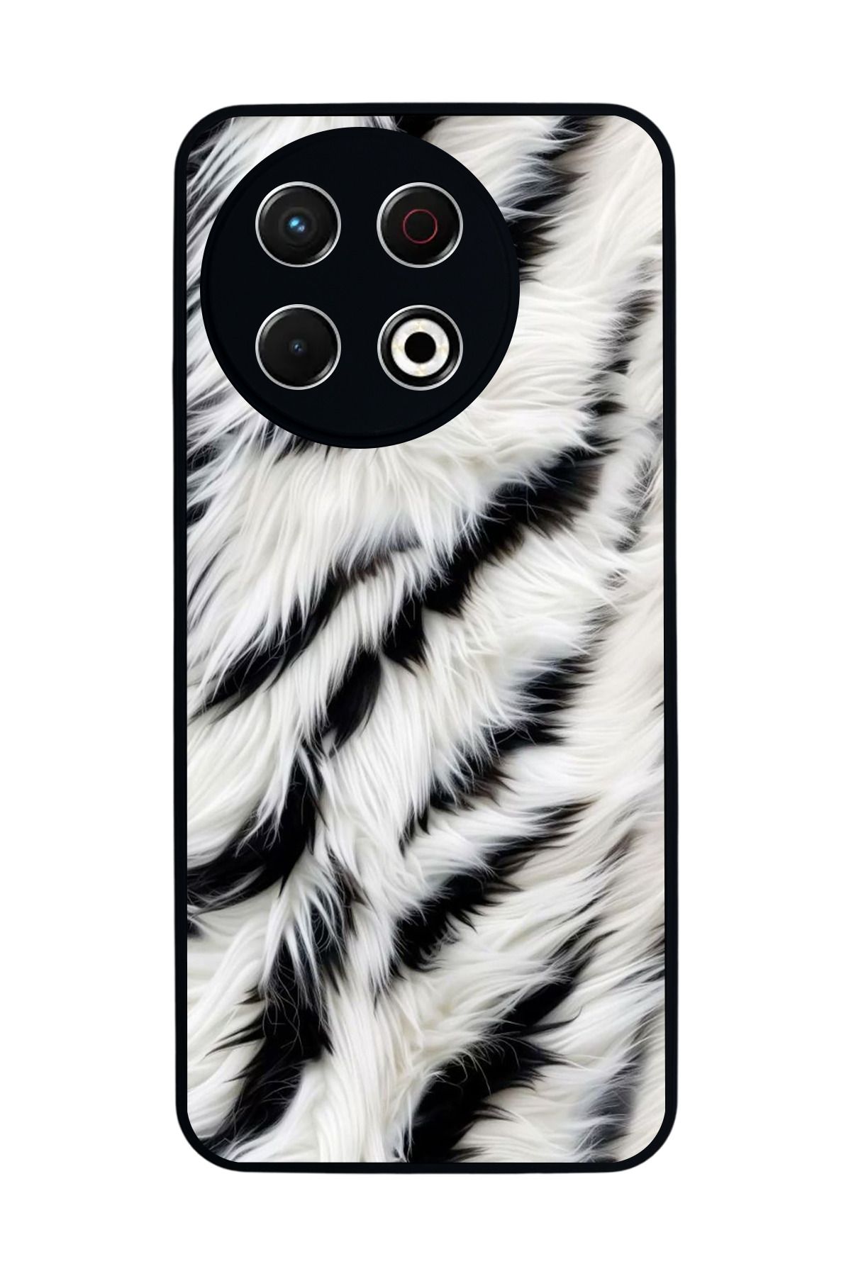 TECNO Spark 30 Pro Mat Siyah Kılıf – Yumuşak Silikon, Koruyucu, Şok Emici Kapak