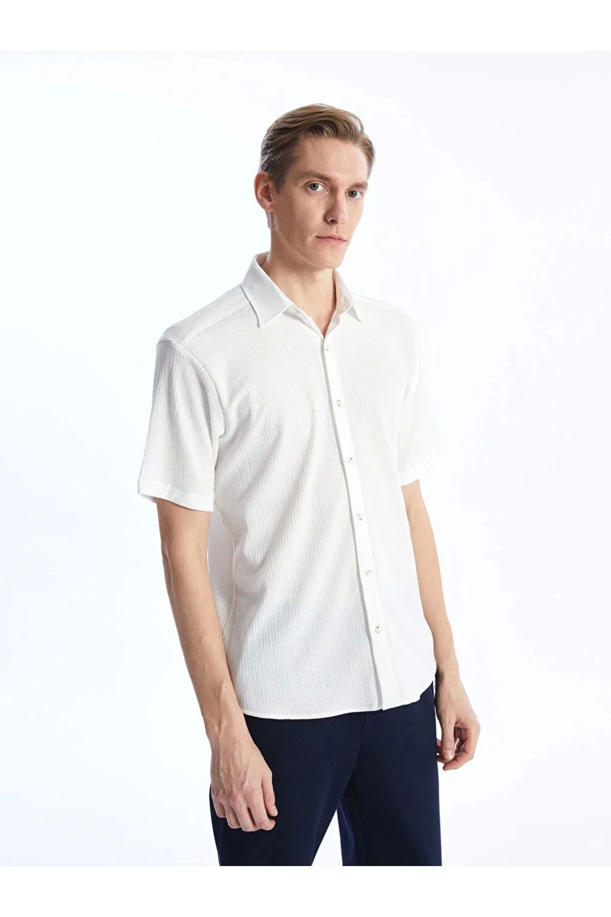 Store Vision Regular Fit Kısa Kollu Erkek Gömlek
