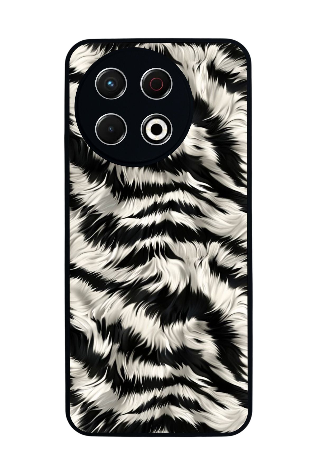 TECNO Spark 30 Pro Mat Siyah Kılıf – Yumuşak Silikon, Koruyucu, Şok Emici Kapak