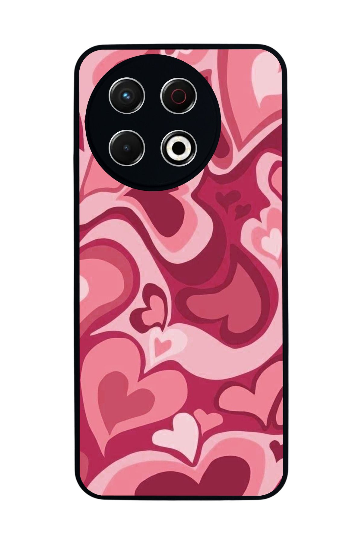 TECNO Spark 30 Pro Mat Siyah Kılıf – Yumuşak Silikon, Koruyucu, Şok Emici Kapak