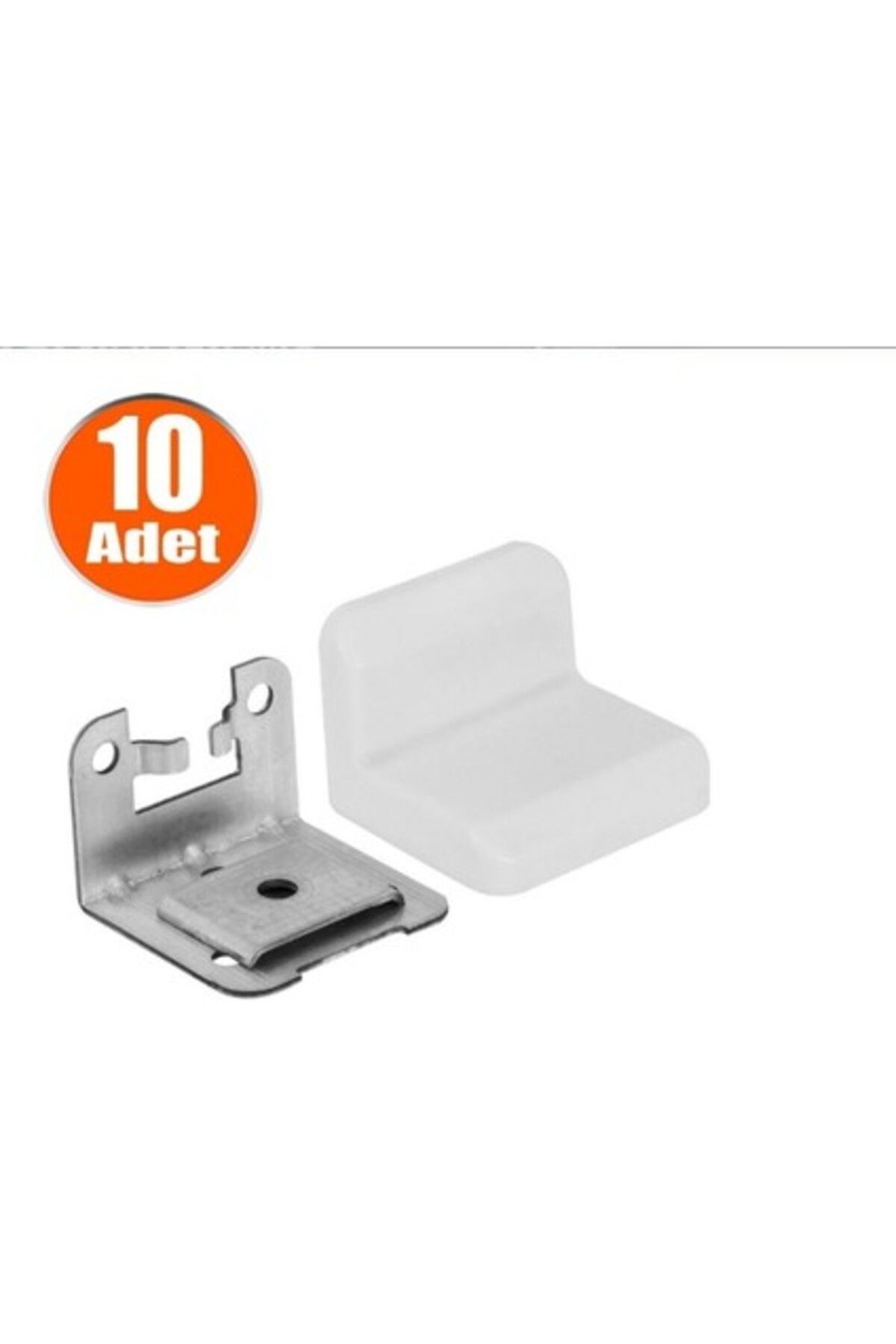 UmutMobilya Dolap Askı Elemanı Montaj Köşe Bağlantı Aparatı 10 Adet